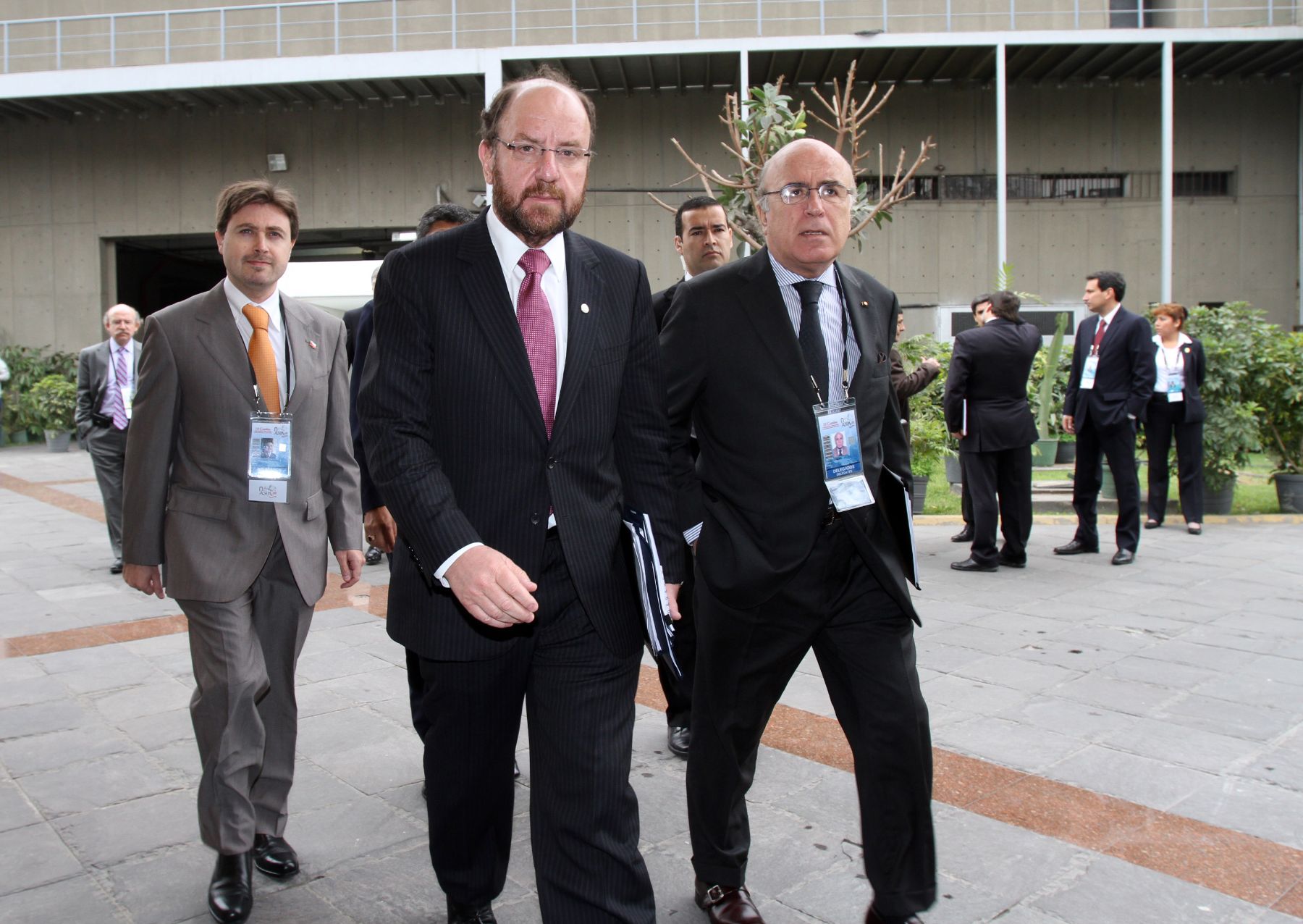 LIMA, PERU - OCTUBRE 01. Canciller de Chile Alfredo Moreno durante la Reunion de Cancilleres de la III Cumbre de America del Sur y Paises Arabes ASPA. Foto: ANDINA / Marco del Rio