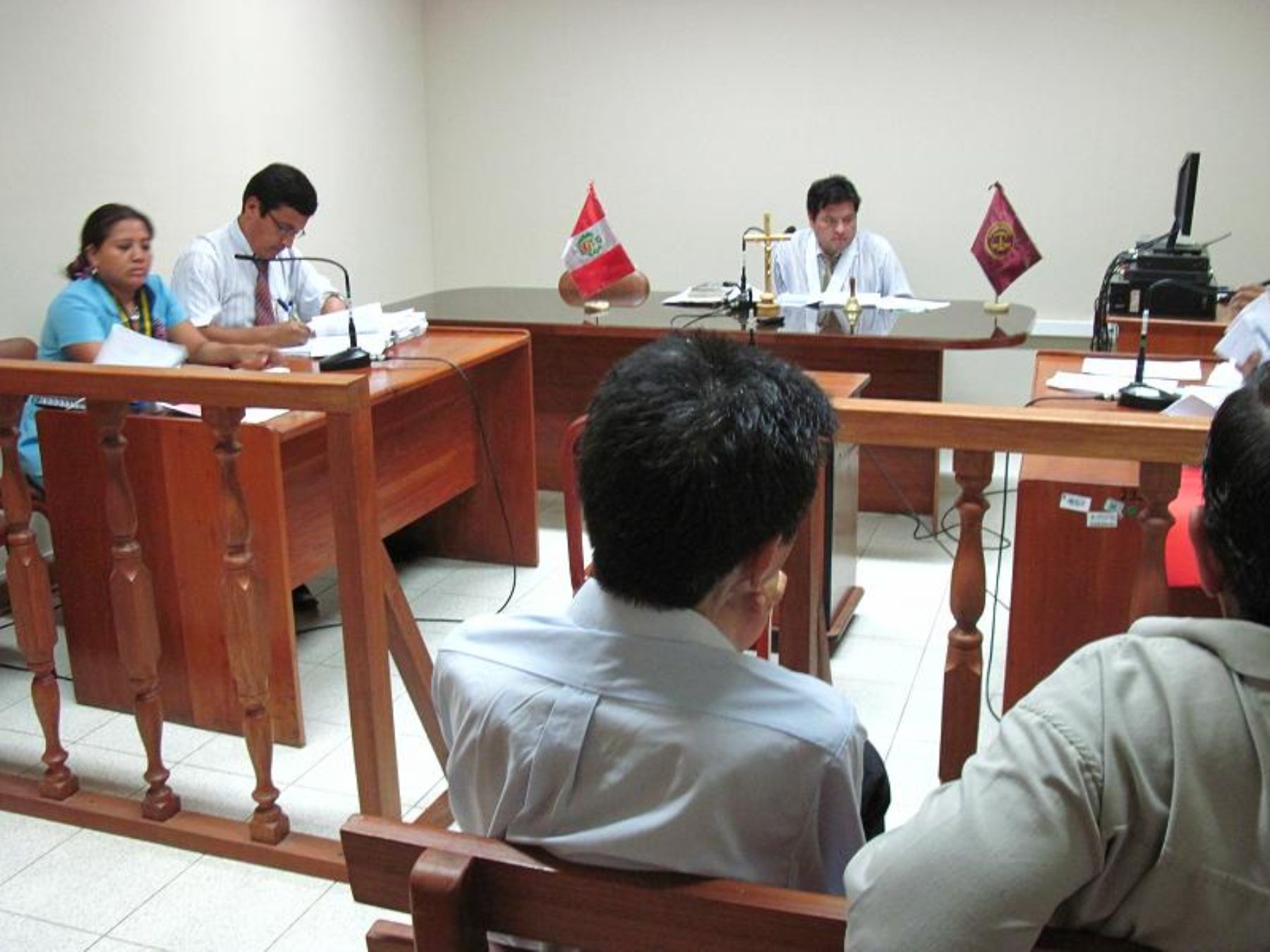 Lectura de sentencia al expresidente regional de Madre de Dios Santos Kaway.