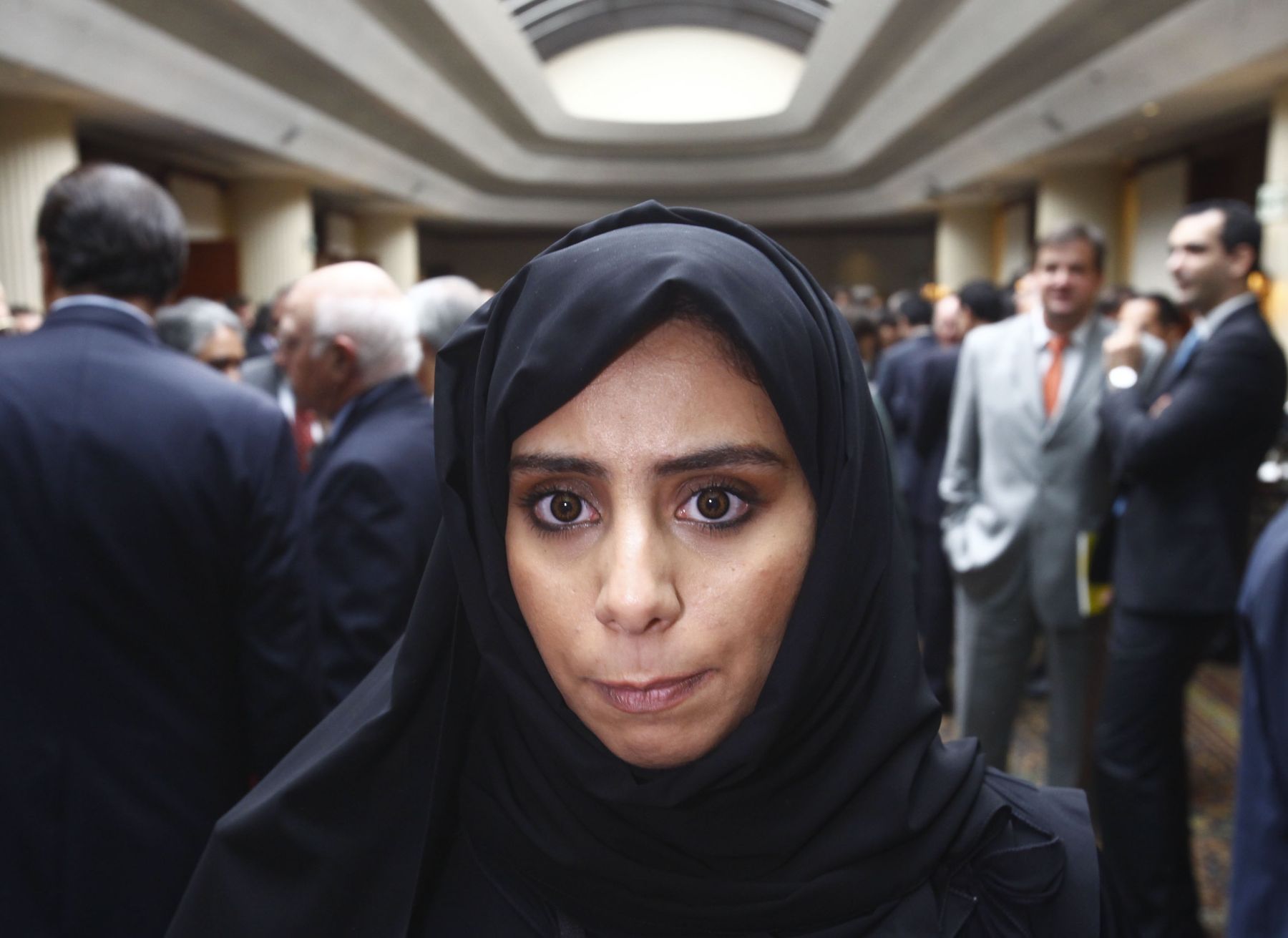 LIMA, PERÚ – OCTUBRE 1. Mariam Al Afridi Directora de Exportaciones de Dubai Export participa en el III Encuentro Empresarial de América del Sur y Árabes .Foto: ANDINA/archivo.