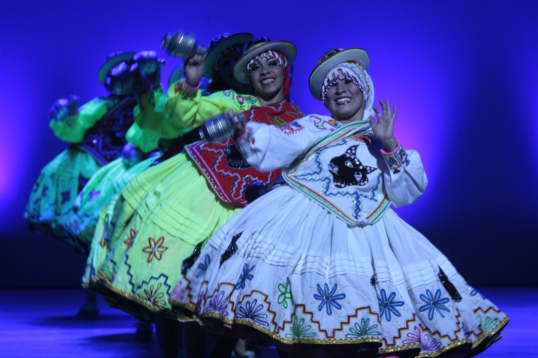 LIMA, PERU - OCTUBRE 01. Ceremonia cultural en el Gran Teatro de Lima, Foto: ANDINA/Carlos Lezama