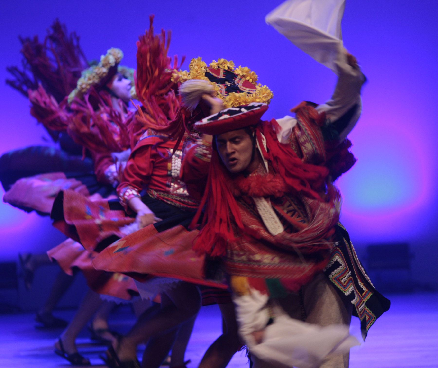 LIMA, PERU - OCTUBRE 01. Ceremonia cultural en el Gran Teatro de Lima, Foto: ANDINA/Carlos Lezama