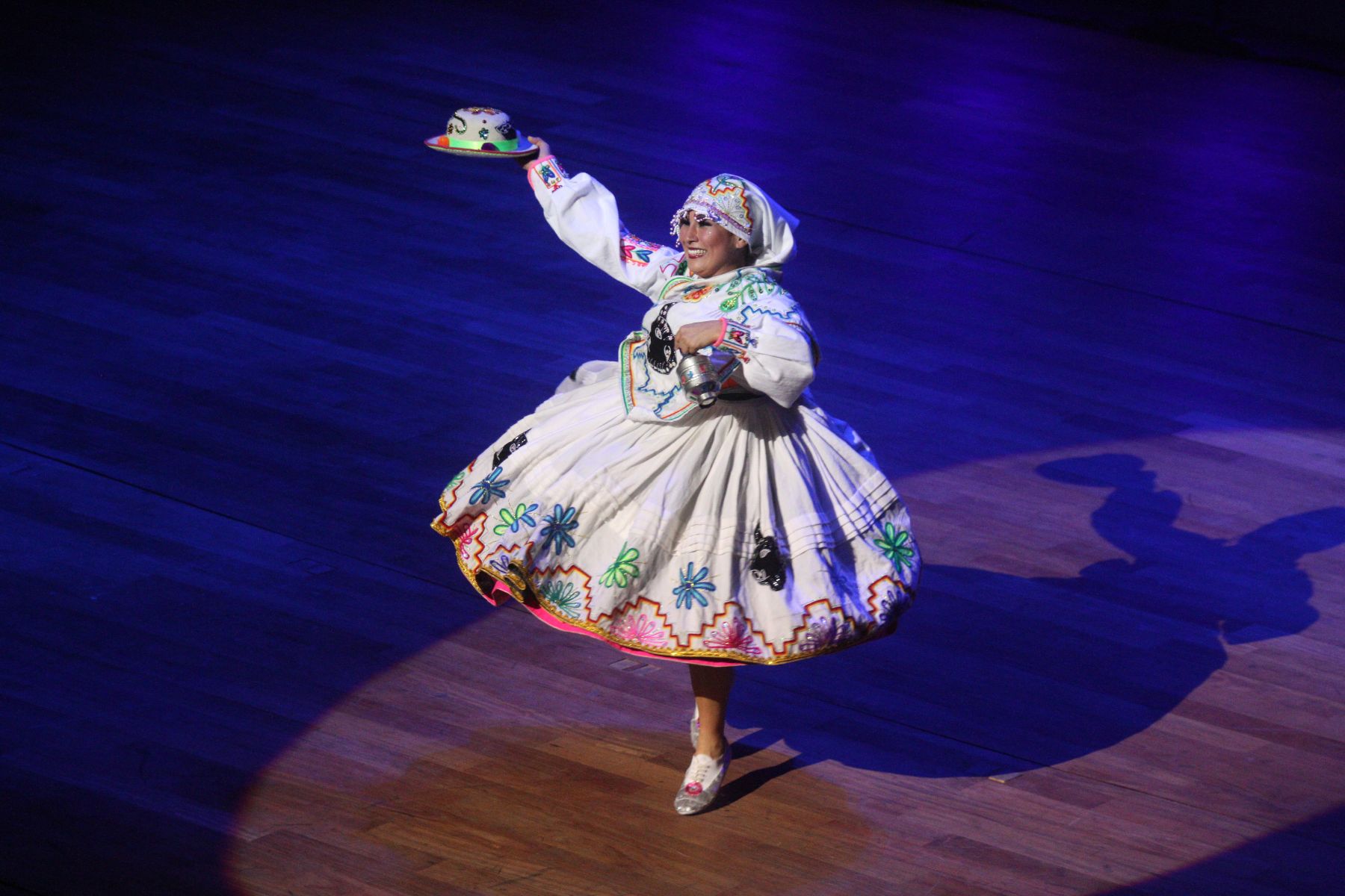 LIMA, PERU - OCTUBRE 01. Ceremonia cultural en el Gran Teatro de Lima, Foto: ANDINA/Marco del Río