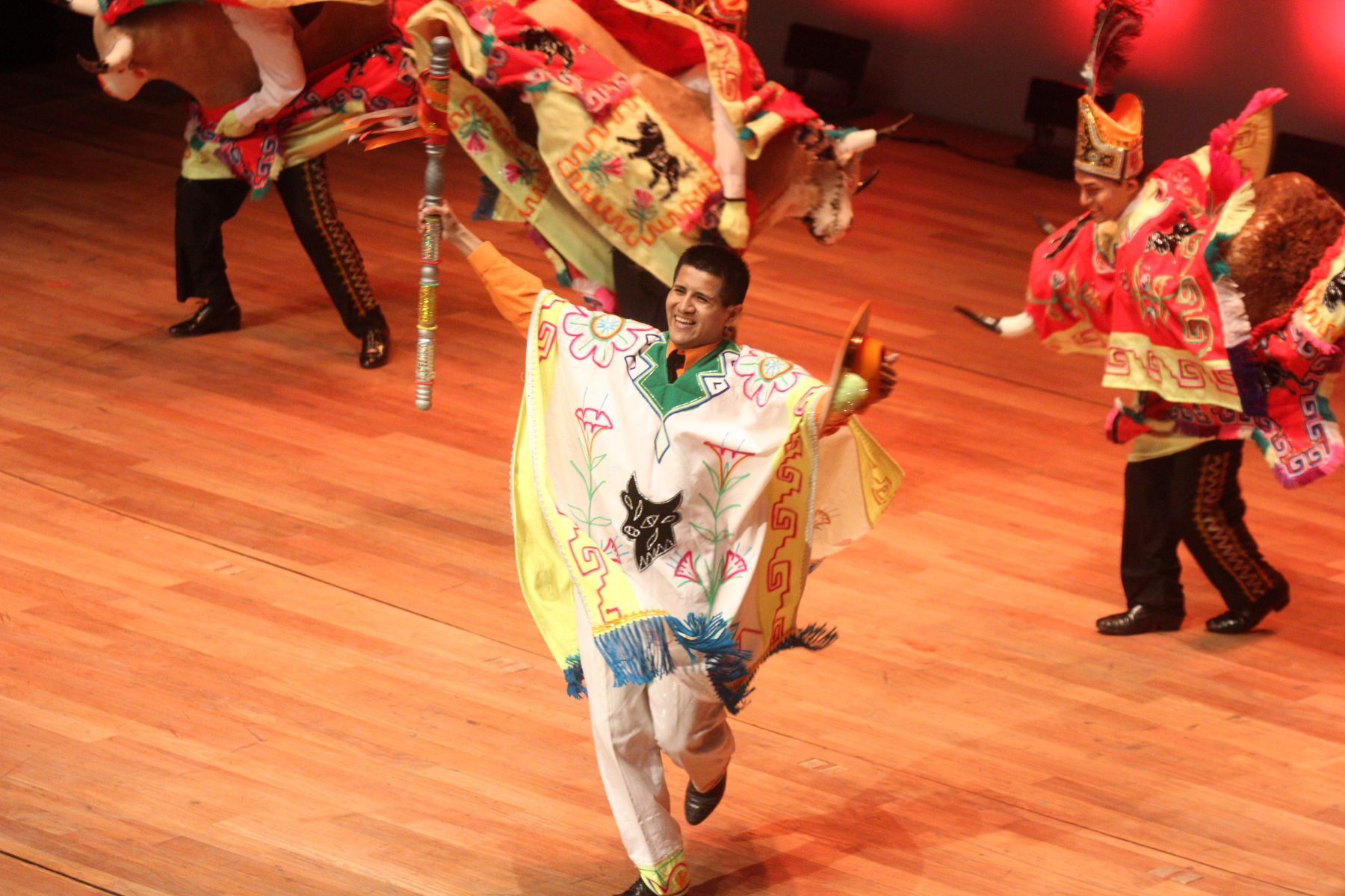 LIMA, PERU - OCTUBRE 01. Ceremonia cultural en el Gran Teatro de Lima, Foto: ANDINA/Marco del Río