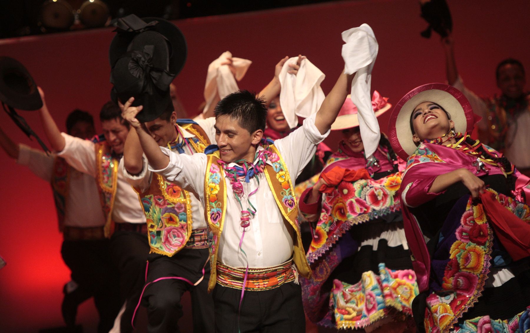 LIMA, PERU - OCTUBRE 01. Ceremonia cultural en el Gran Teatro de Lima, Foto: ANDINA/Carlos Lezama