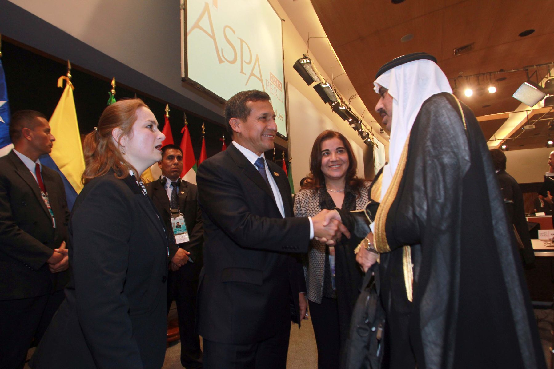 LIMA, PERU - OCTUBRE 02. Presidente Ollanta Humala clasuro la III Cumbre America del Sur - Paises Arabes(ASPA).
.Foto: ANDINA/Prensa Presidencia