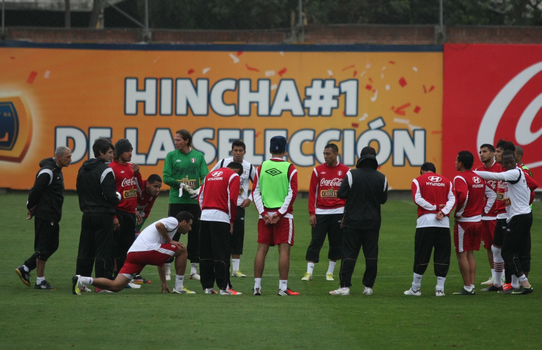 Lima,Perú - Octubre 13. Entrenamiento de la Selección peruana en la Videna.
Foto: ANDINA/Vidal Tarqui.