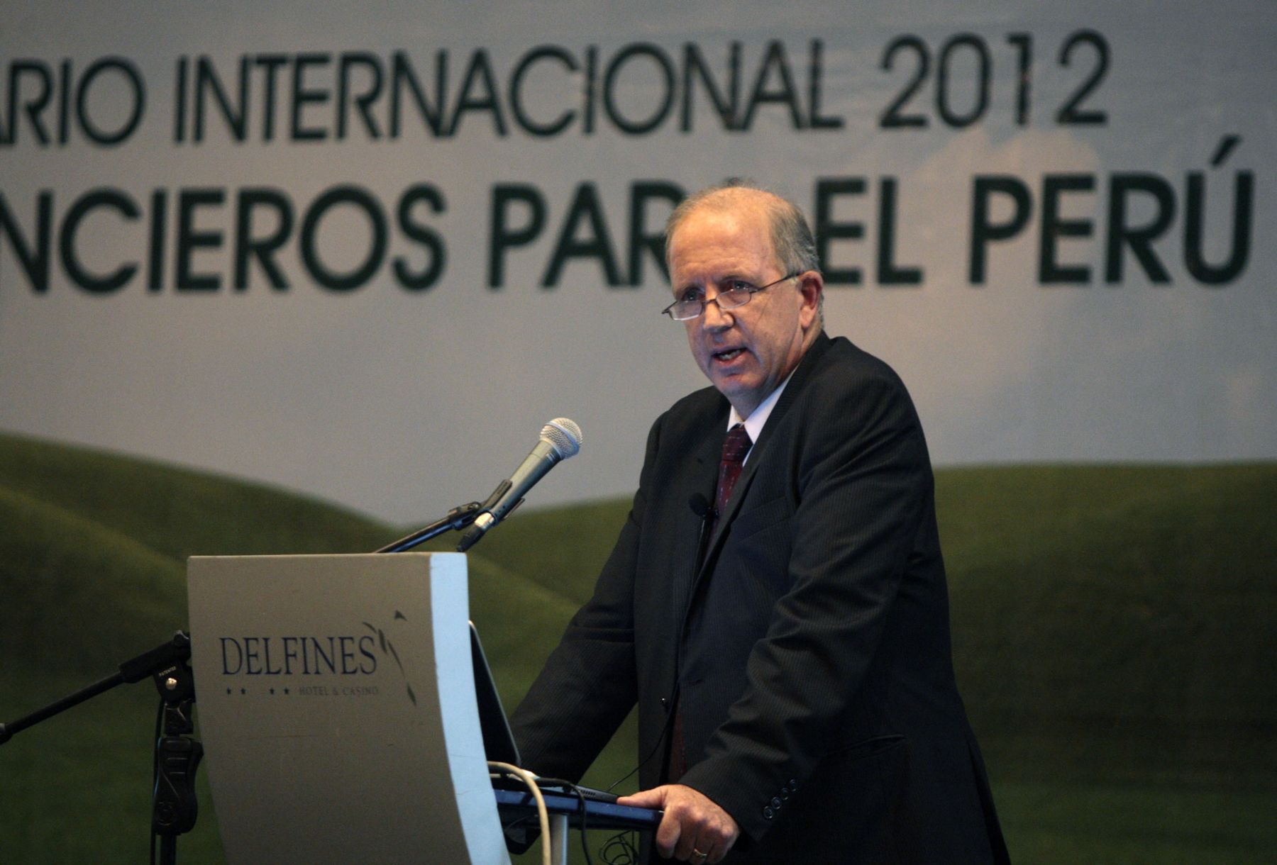 LIMA, PERU - OCTUBRE 29.Panelista Fernando Cilloniz en la conferencia, servicios financieros para el sector rural.Foto:ANDINA/Carlos Lezama