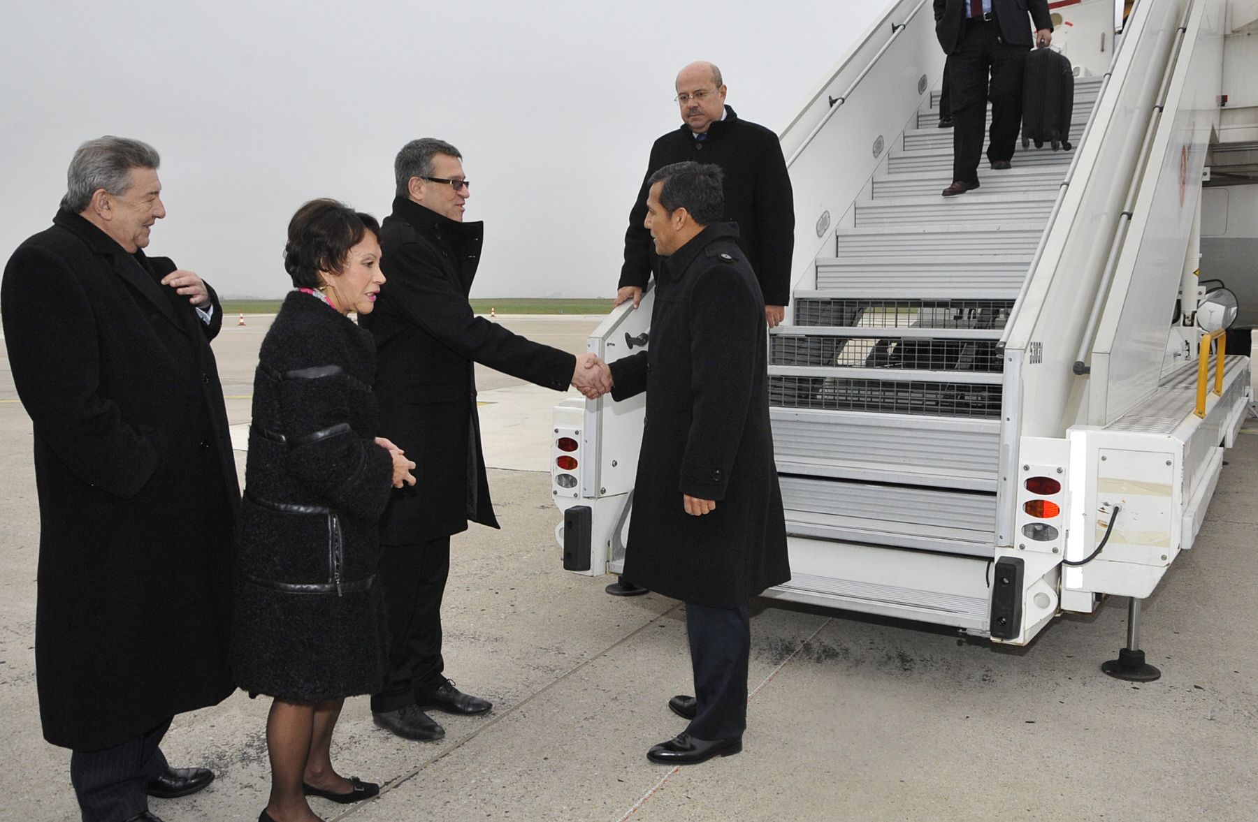 FRANCIA,PARIS-NOVIEMBRE 14. Presidente de la República Ollanta Humala Tasso, llegó a Francia en visita oficial.
Foto: Andina/Prensa Presidencia