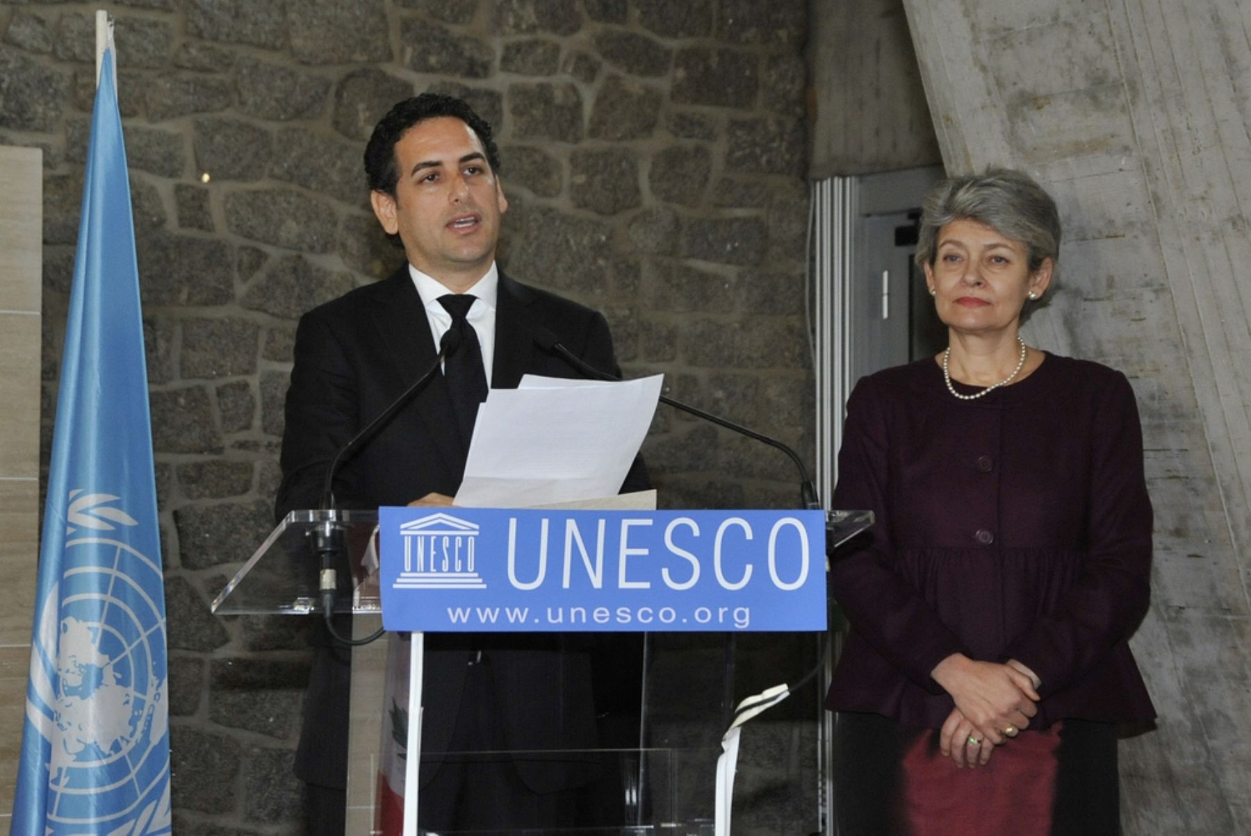 El tenor peruano Juan Diego Flórez, fue nombrado hoy nuevo Embajador de Buena Voluntad de la Unesco. Foto: Presidencia