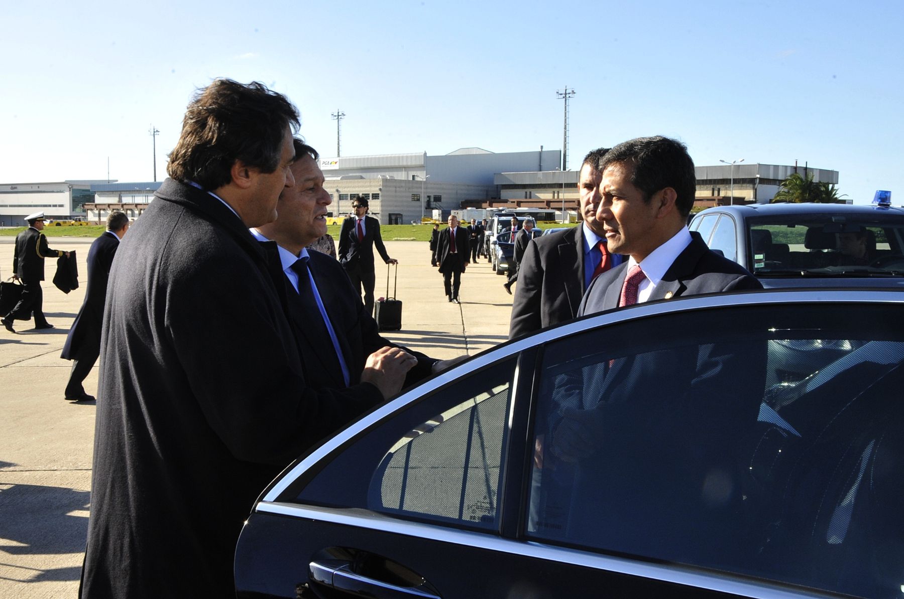 Presidente Ollanta Humala inicia visita oficial a Portugal. Foto: Prensa Presidencia.