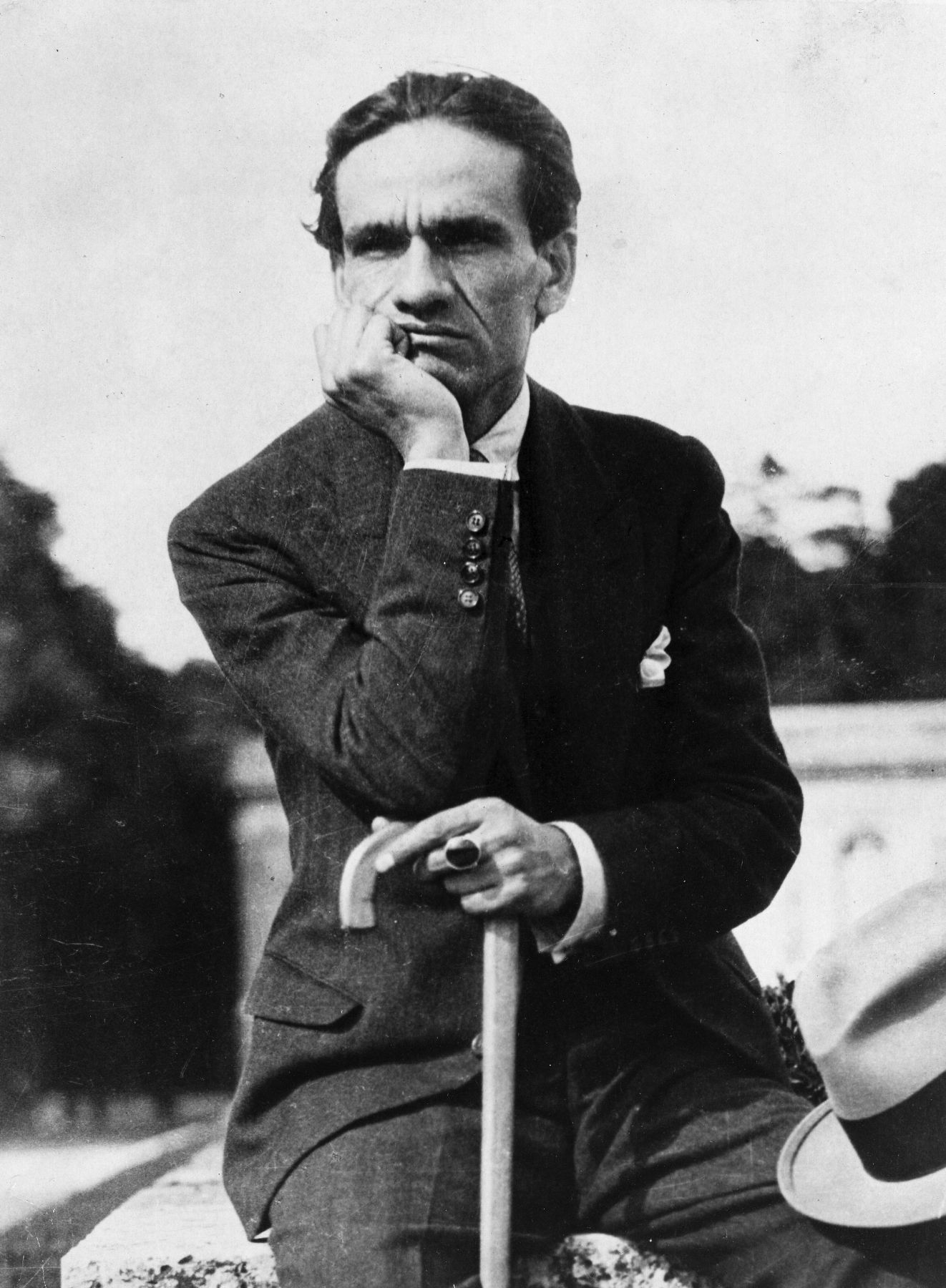 Poeta peruano César Vallejo. Foto: ANDINA/Archivo.