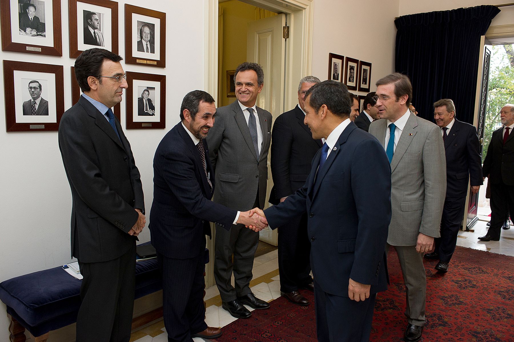 LISBOA,PORTUGAL-NOVIEMBRE 19. Presidente Ollanta Humala se reunió con Primer Ministro de Portugal y participó en suscripción de acuerdos. Foto: ANDINA/Prensa Presidencia