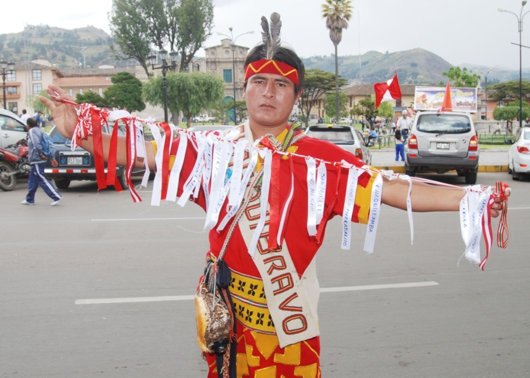 Cajamarca, Perú - Noviembre 24. Chasqui recorre el norte de la sierra peruana. Foto: ANDINA/Eduard Lozano.