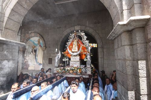 Papa Francisco coronará a la Virgen de la Puerta durante visita a Trujillo, anunció monseñor Miguel Cabrejos. ANDINA