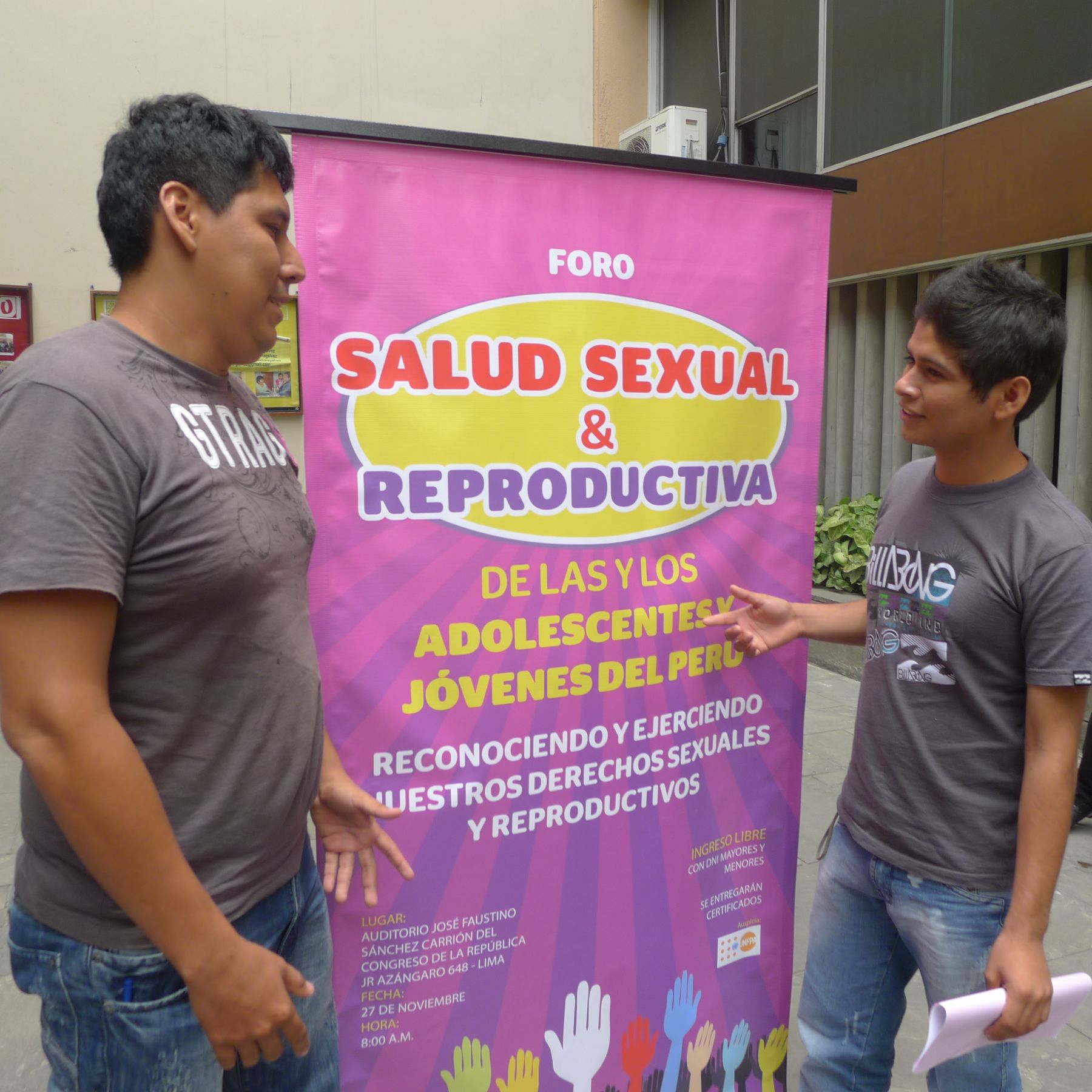 Minsa orienta a jóvenes sobre su salud sexual y reproductiva. Foto:ANDINA/archivo