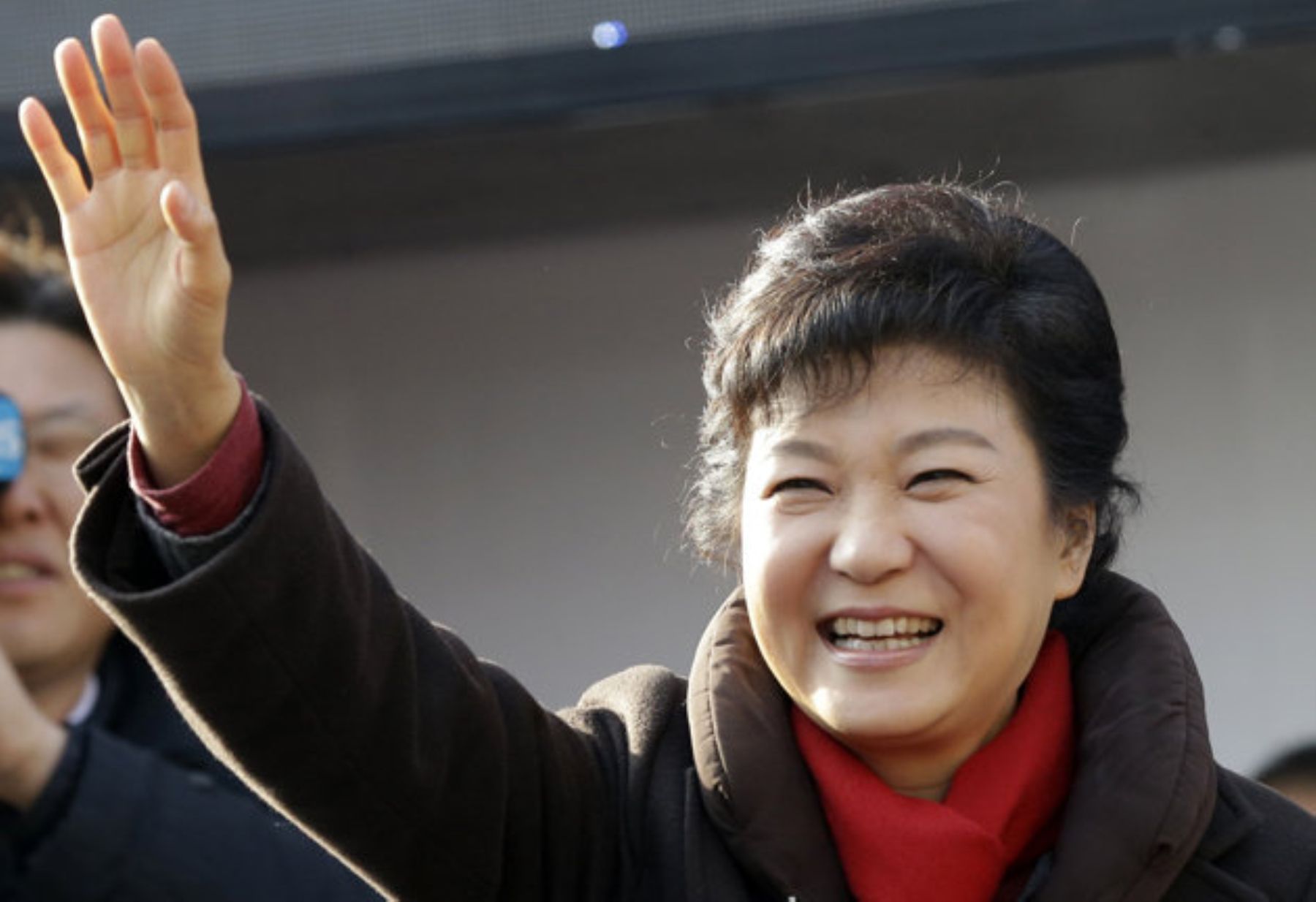 Pak Geun-hye, primera mujer elegida presidenta en Corea del Sur.
