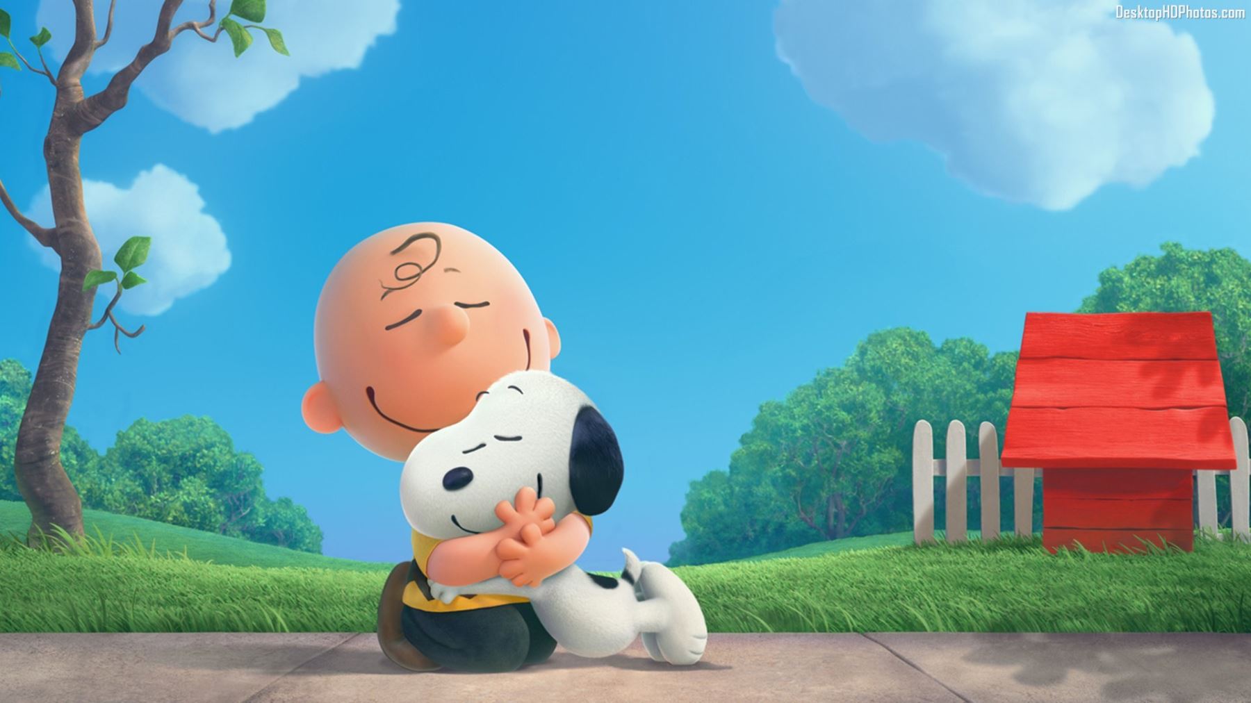 Escena de la película Snoopy y Charlie Brown