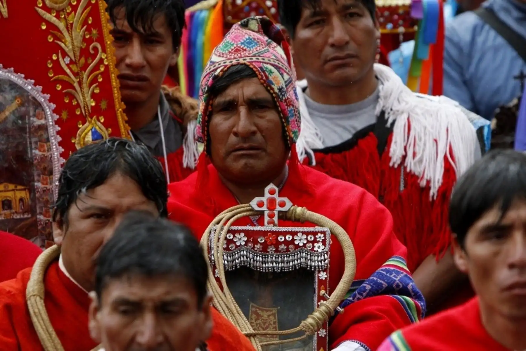 En la Festividad del Señor de Qoyllur Riti se manifiesta el sincretismo católico-andino.  ANDINA/Percy Hurtado Santillán