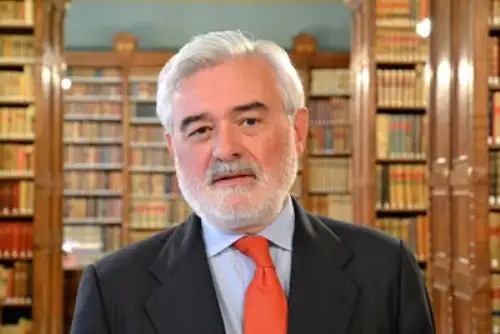 El director de la Real Academia Española (RAE), Francisco Darío Villanueva. PL