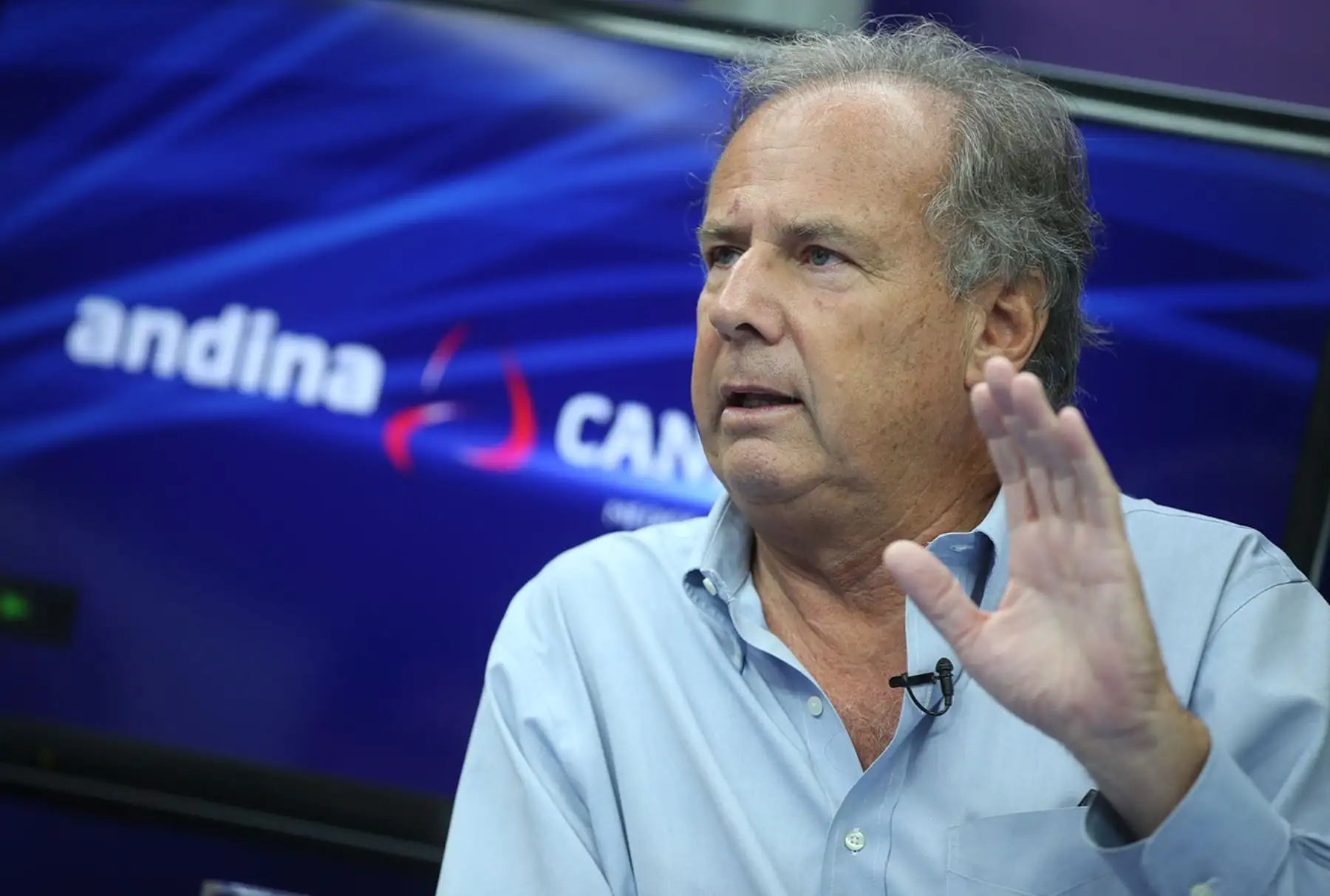LIMA,PERÚ-ENERO 19. Alfredo Barnechea García, candidato presidencial por el Partido Acción Popular, asiste al programa Mirada Electoral de la Agencia de Noticias Andina. Foto: ANDINA/ Juan Carlos Guzman