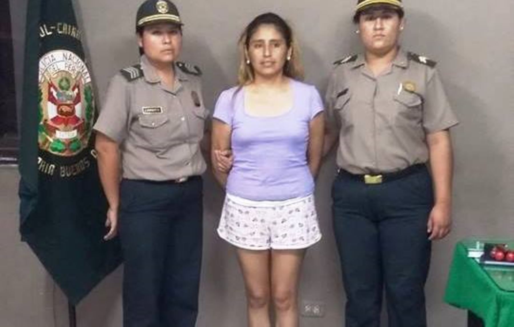 Policía capturó a Kelly Pineda Bermúdez, comunicadora social chimbotana implicada en el caso La centralita, de Áncash.