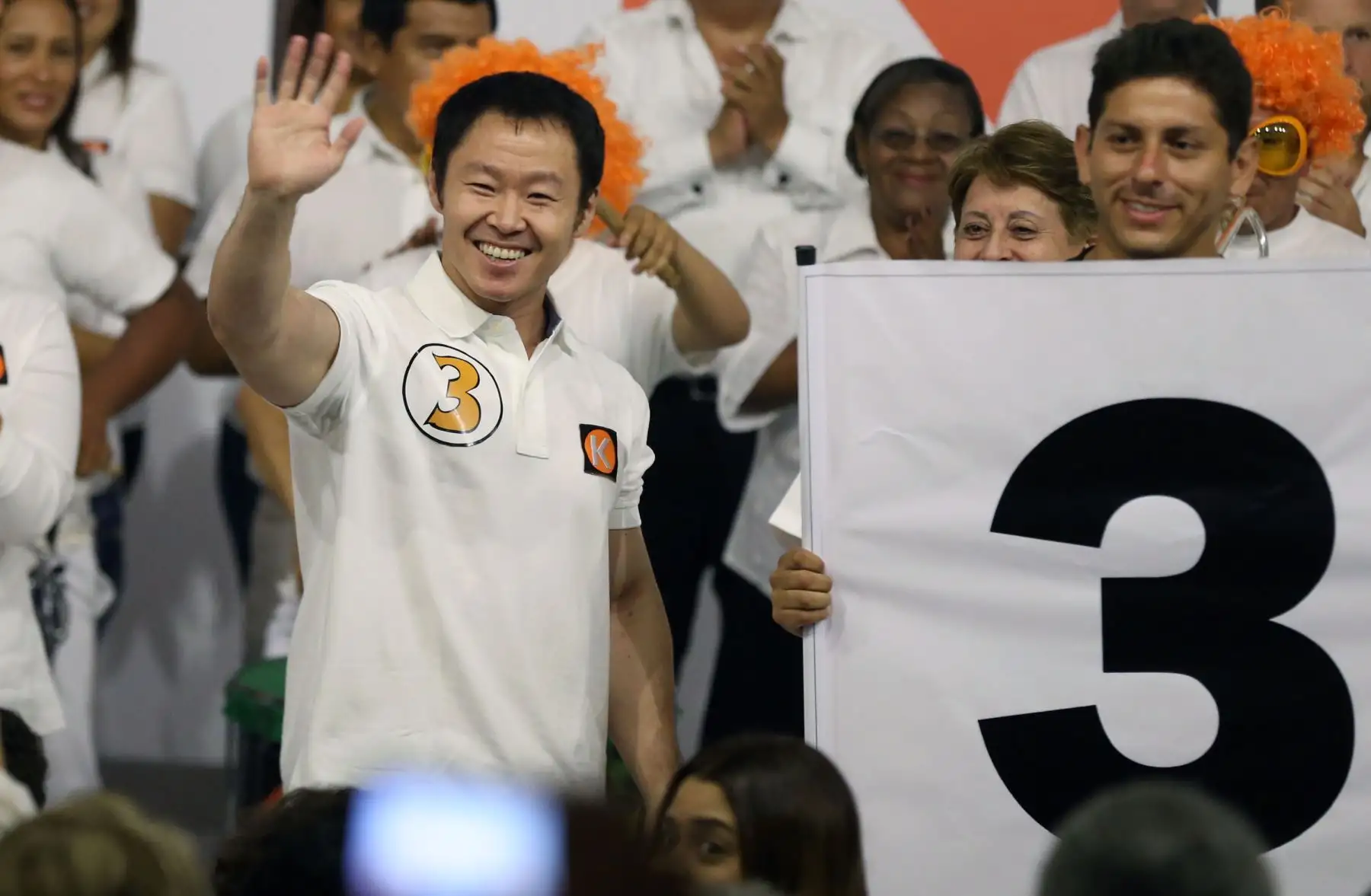 Kenji Fujimori postuló al Congreso en las elecciones del 2016 con Fuerza Popular y fue electo con la más alta votación. Foto: ANDINA/Vidal Tarqui.