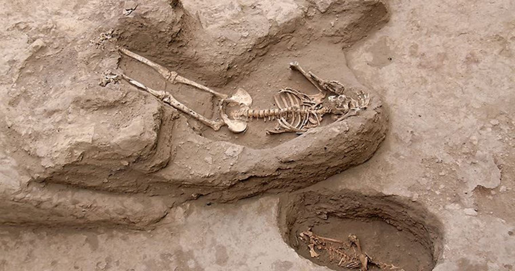 Seis restos humanos colocados durante un ritual de enterramiento fueron hallados en un pequeño templo descubierto en el complejo arqueológico Huaca Santa Rosa de Pucalá, localizado en el margen norte del valle medio de Lambayeque, a unos 30 kilómetros de la ciudad de Chiclayo.