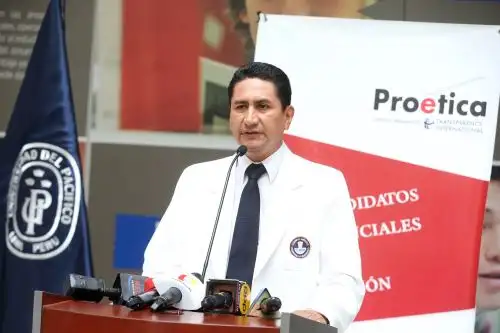 Policía emprende búsqueda para capturar a gobernador de Junín, Vladimir Cerrón. ANDINA/Vidal Tarqui