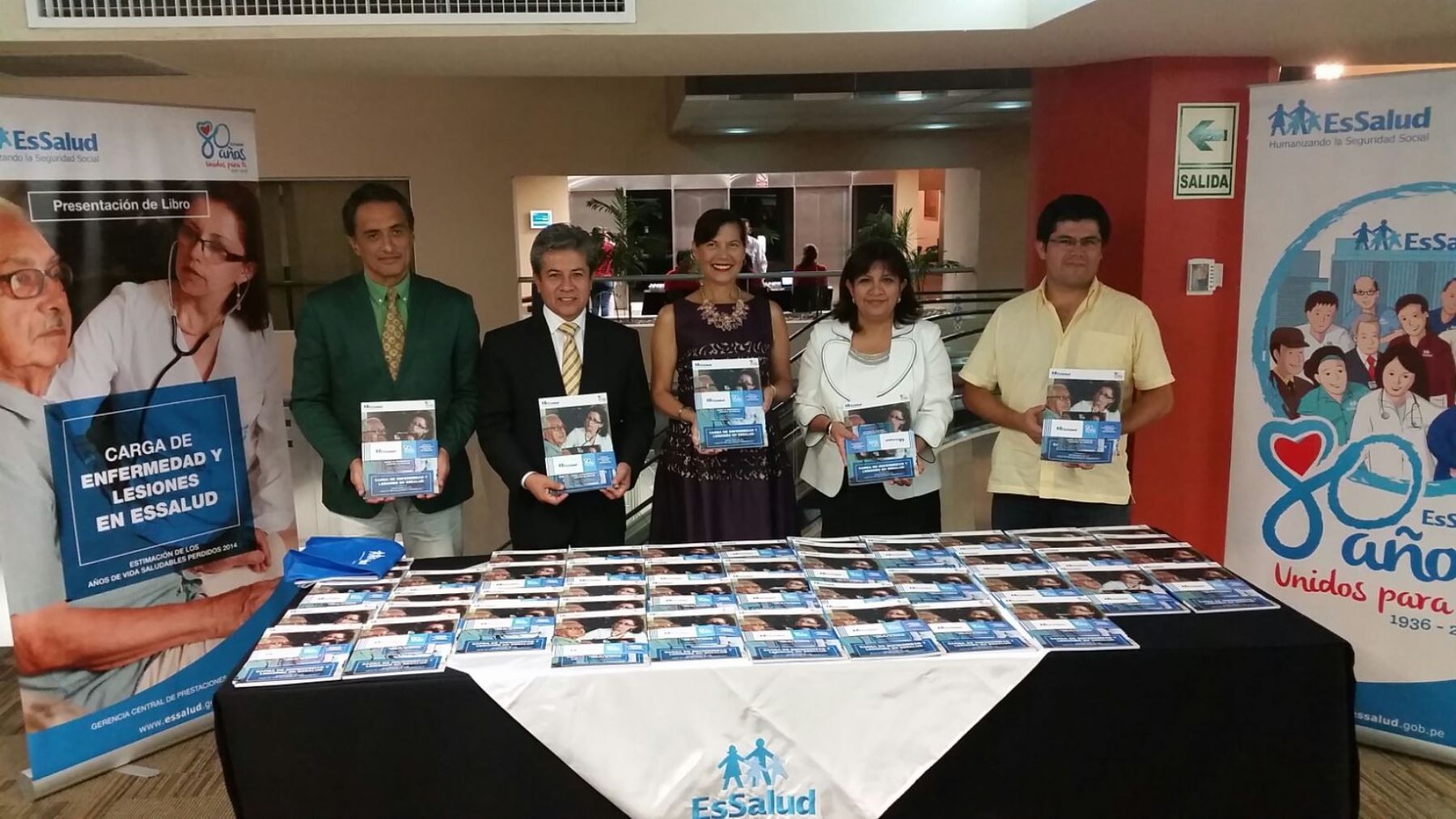 Presentan libro sobre carga de enfermedades entre asegurados de EsSalud. Foto: Andina/Difusión
