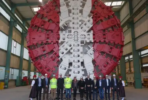 Tuneladora fue probada con éxito en Alemania. Foto: Difusión