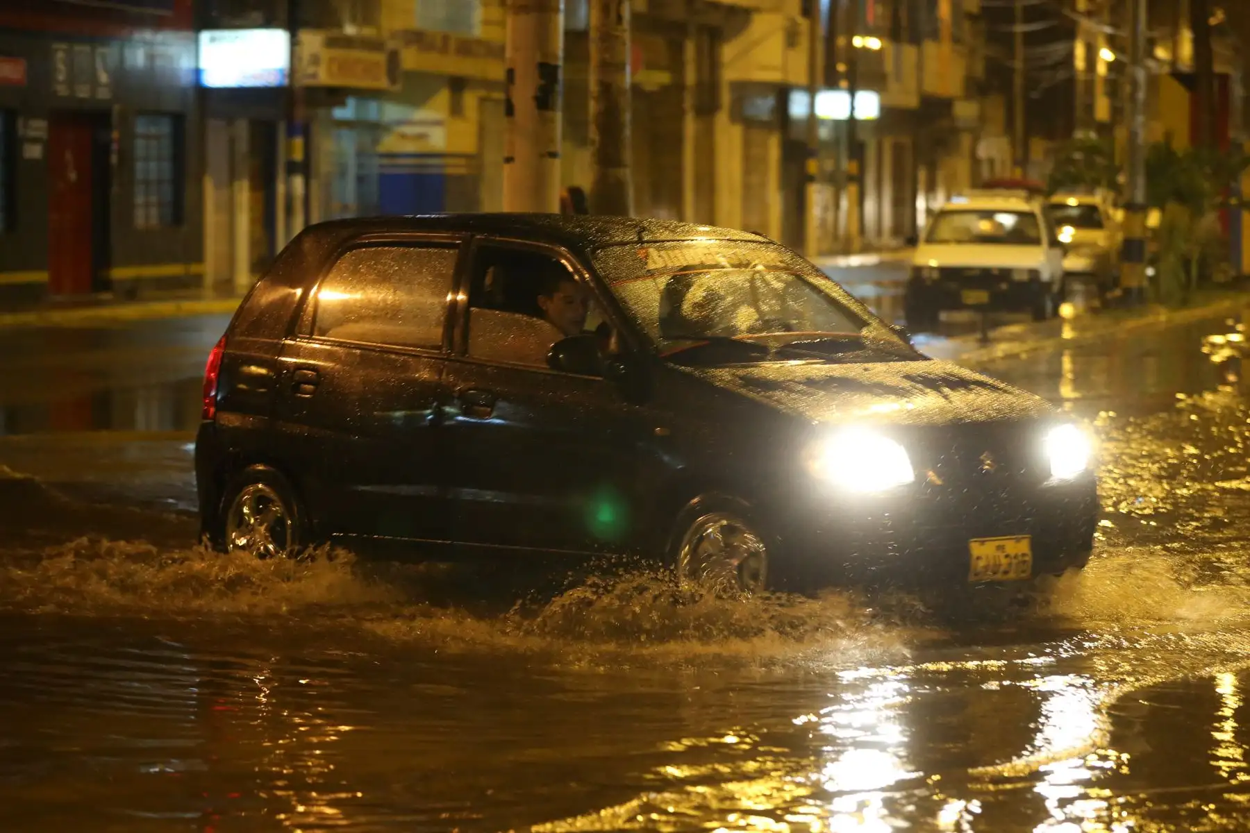 TUMBES,PERÚ-FEBRERO 09.Desde las 4 de la tarde de ayer se registra lluvia intensa en la región Tumbes.Foto: ANDINA/archivo