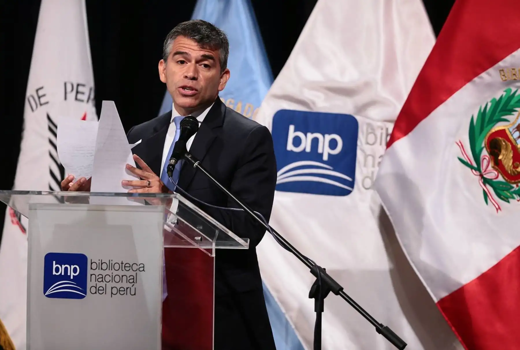 LIMA - PERÚ, FEBRERO 12. Primer debate presidencial 2016, organizado por el CAL y el Colegio de Periodistas del Perú. Foto: ANDINA/Carlos Lezama