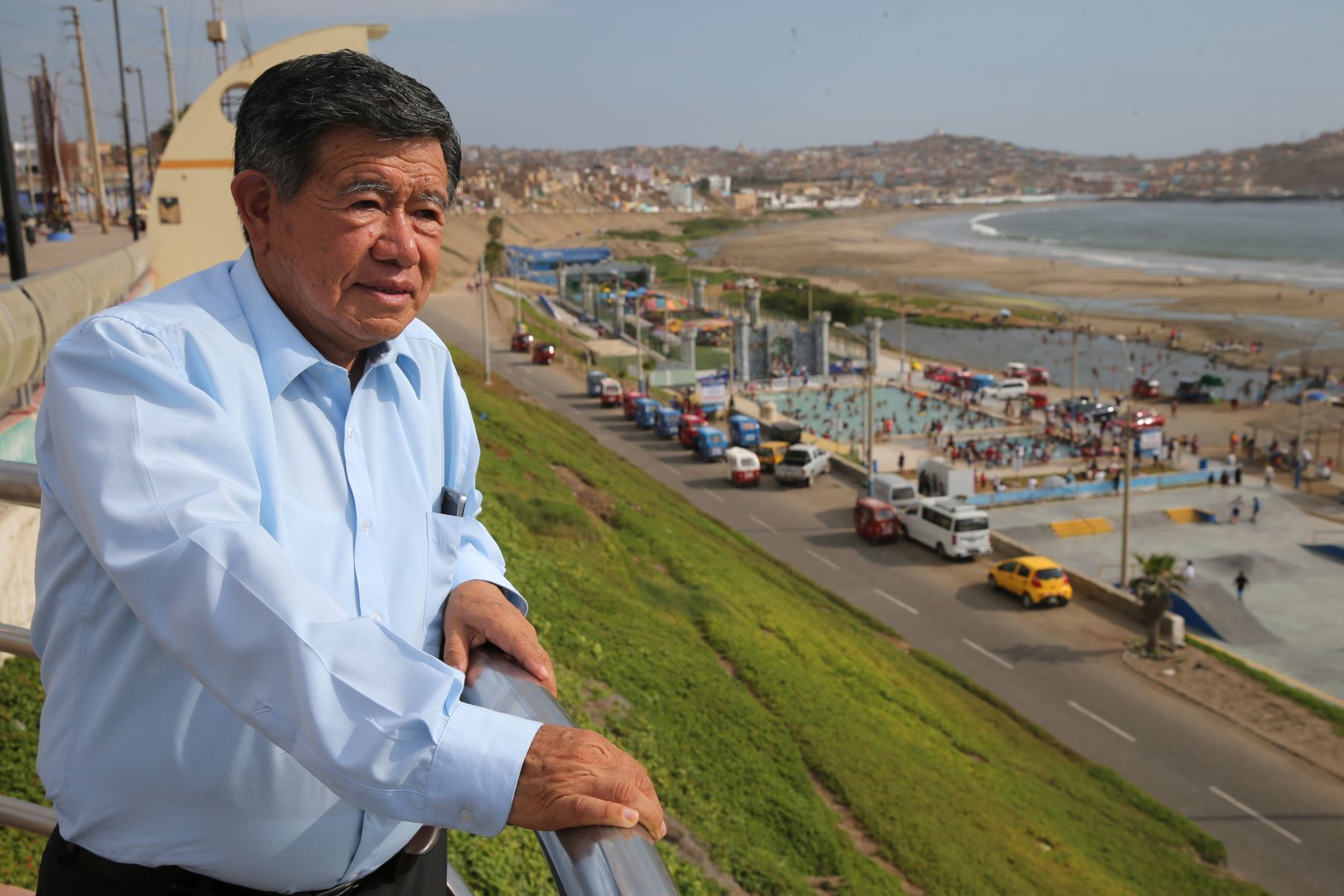 Nelson Chui Mejía, gobernador regional de Lima. ANDINA/Norman Córdova