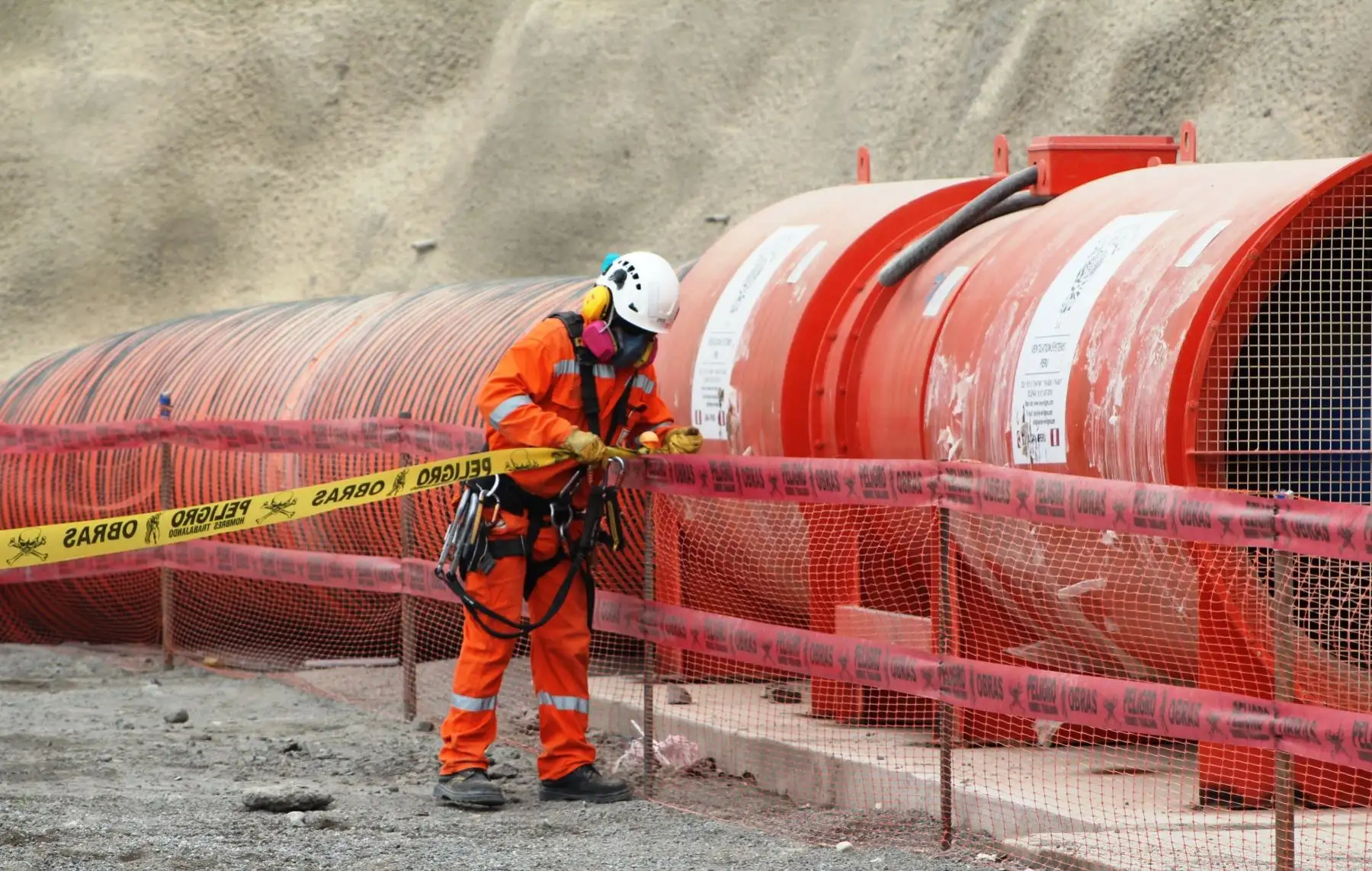 Obras de megaproyectos en el país. ANDINA