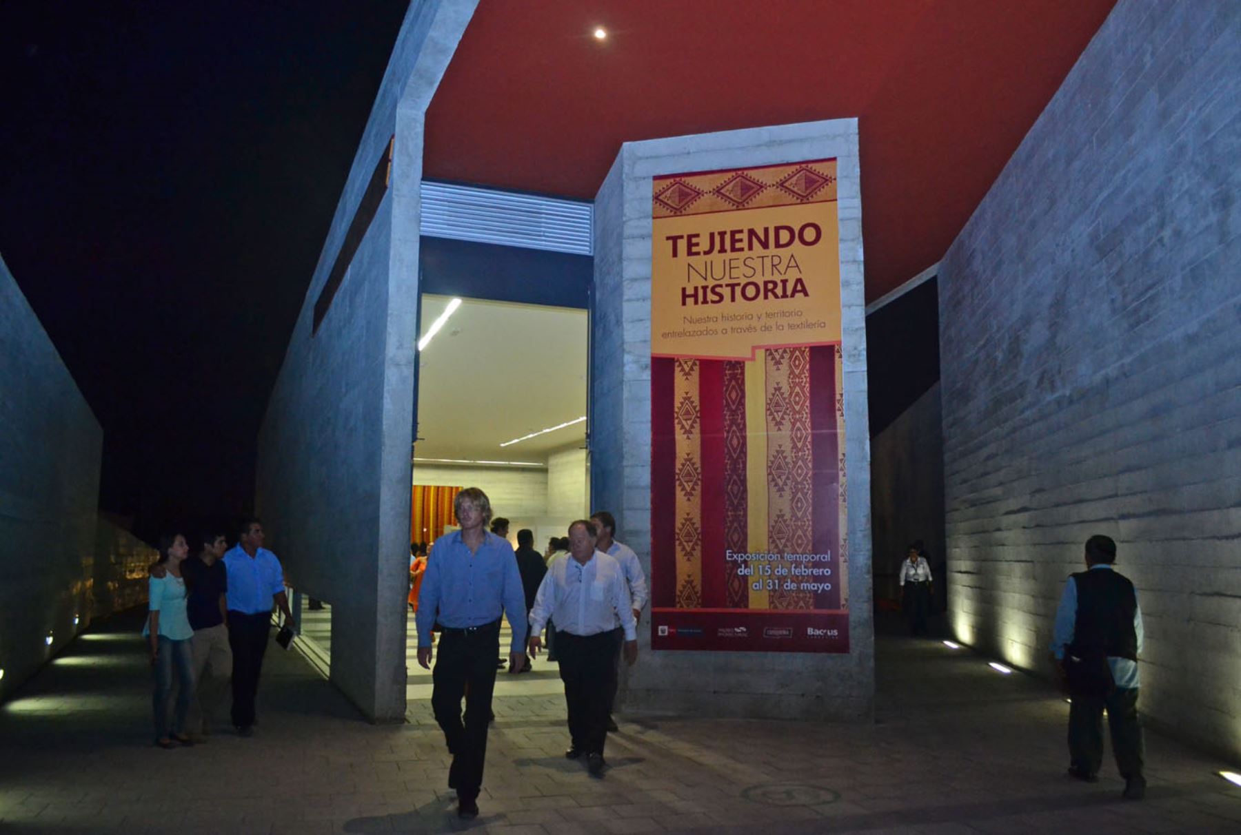 LIMA,PERÚ-FEBRERO 15. Primer Ministro, Pedro Cateriano, inauguró el nuevo nuevo Museo de Sitio de Pachacamac. Foto:ANDINA/Diana Marcelo