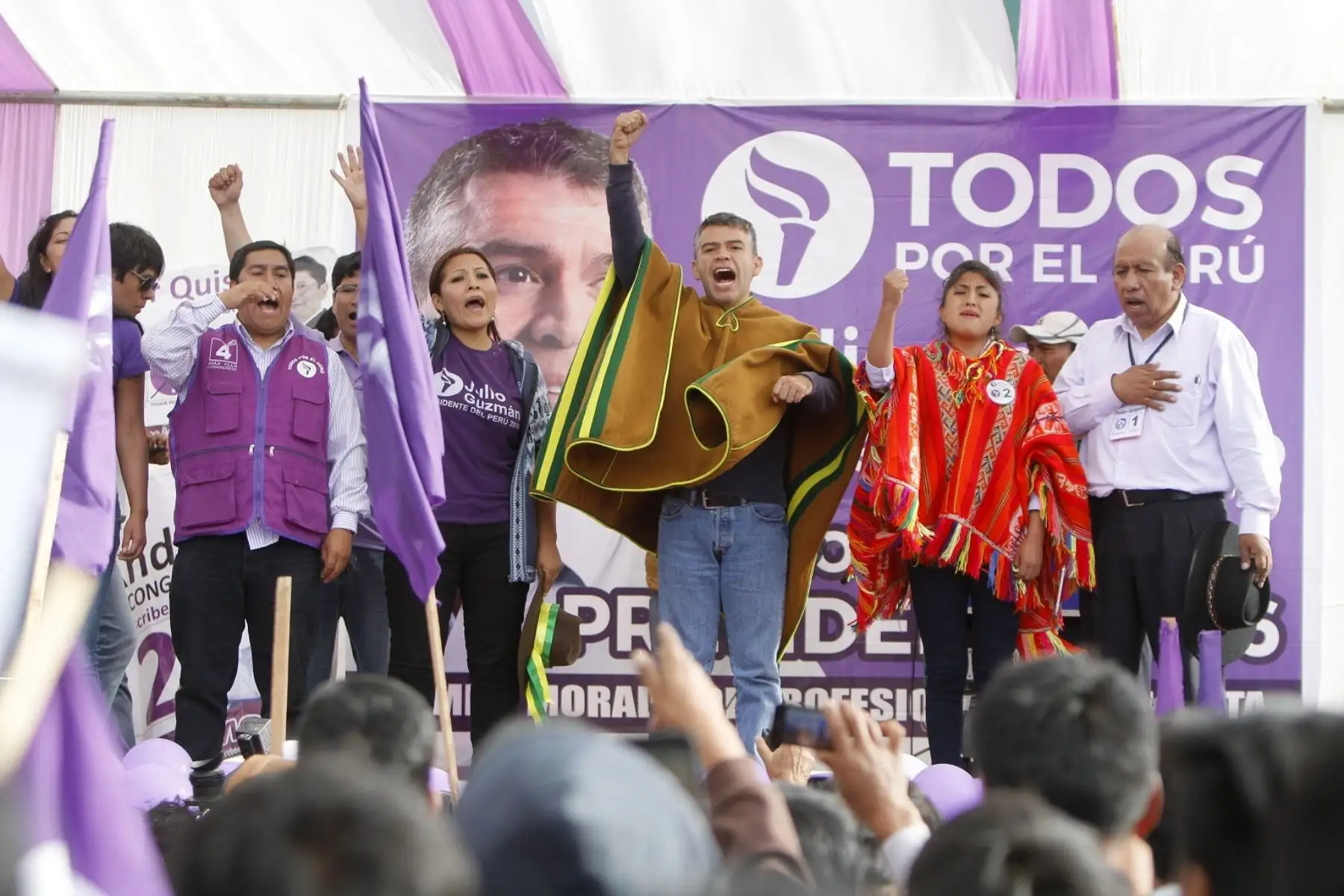 Julio Guzmán, candidato a la presidencia de Todos por el Perú.
