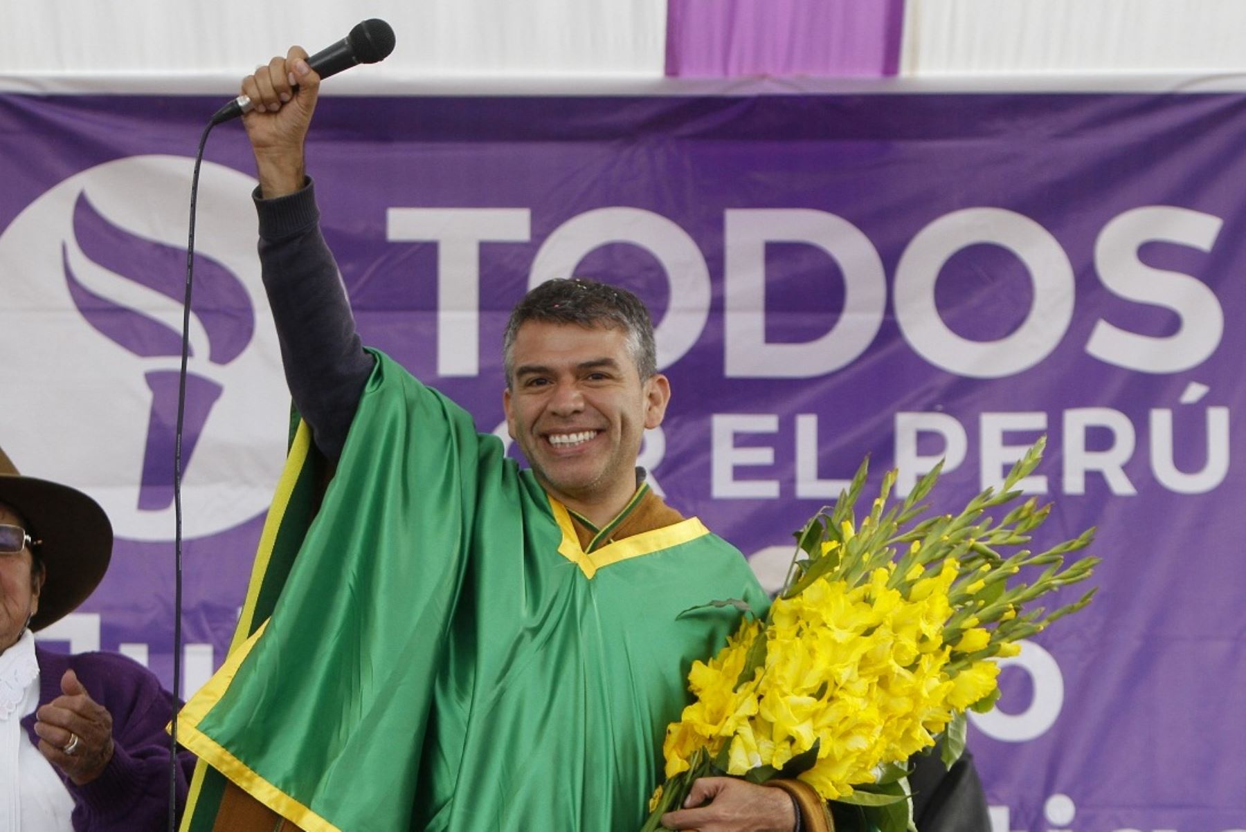 Julio Guzmán, candidato a la presidencia de Todos por el Perú.