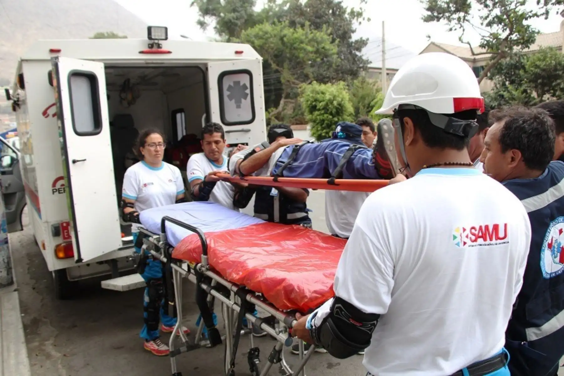 Minsa atenderá a los damnificados de Llusco por desplazamiento de terreno. ANDINA/Archivo