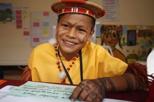 En el Año Internacional de las Lenguas Indígenas, más de un millón 200 mil estudiantes recibirán una educación intercultural bilingüe (EIB) en más de 27 mil instituciones educativas del país. ANDINA/Difusión
