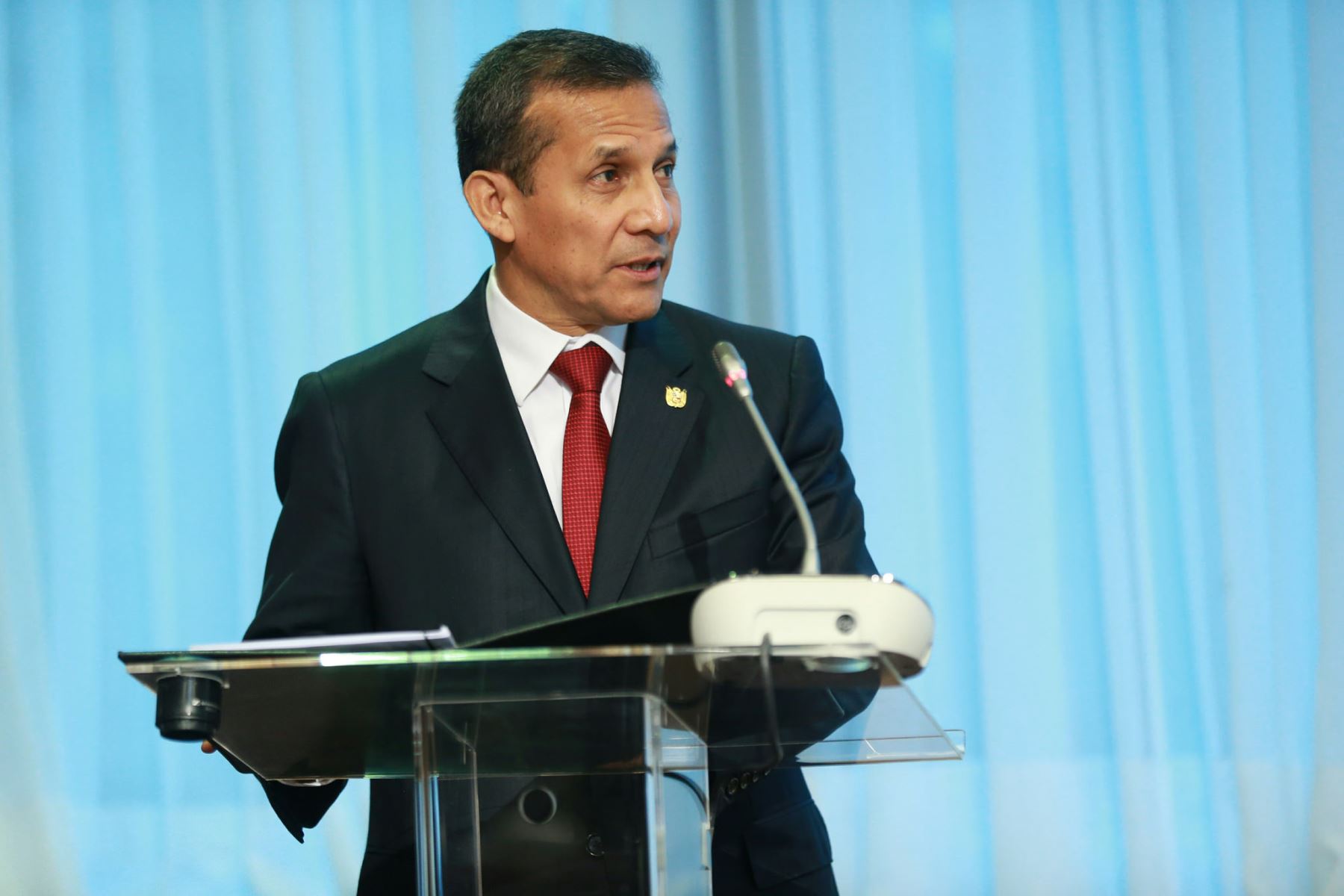 Presidente Ollanta Humala participa en firma del acuerdo para exonerar visa Schengen