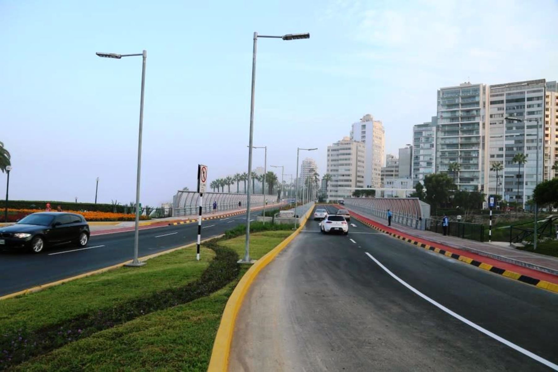 Renovado puente Villena Rey reducirá en 40 % congestión vehicular. Foto: ANDINA/Difusión.