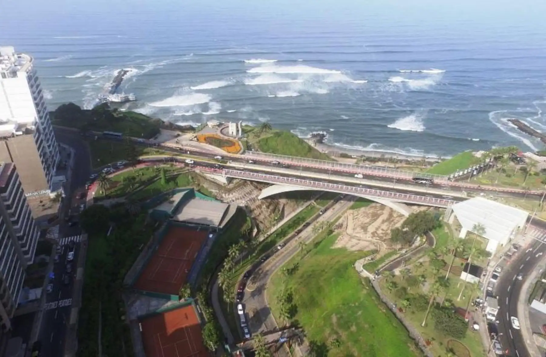 Renovado puente Villena Rey reducirá en 40 % congestión vehicular. Foto: ANDINA/Difusión.