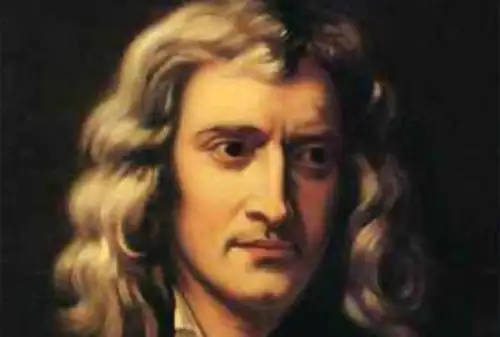 Físico británico Isaac Newton. ANDINA/Difusión
