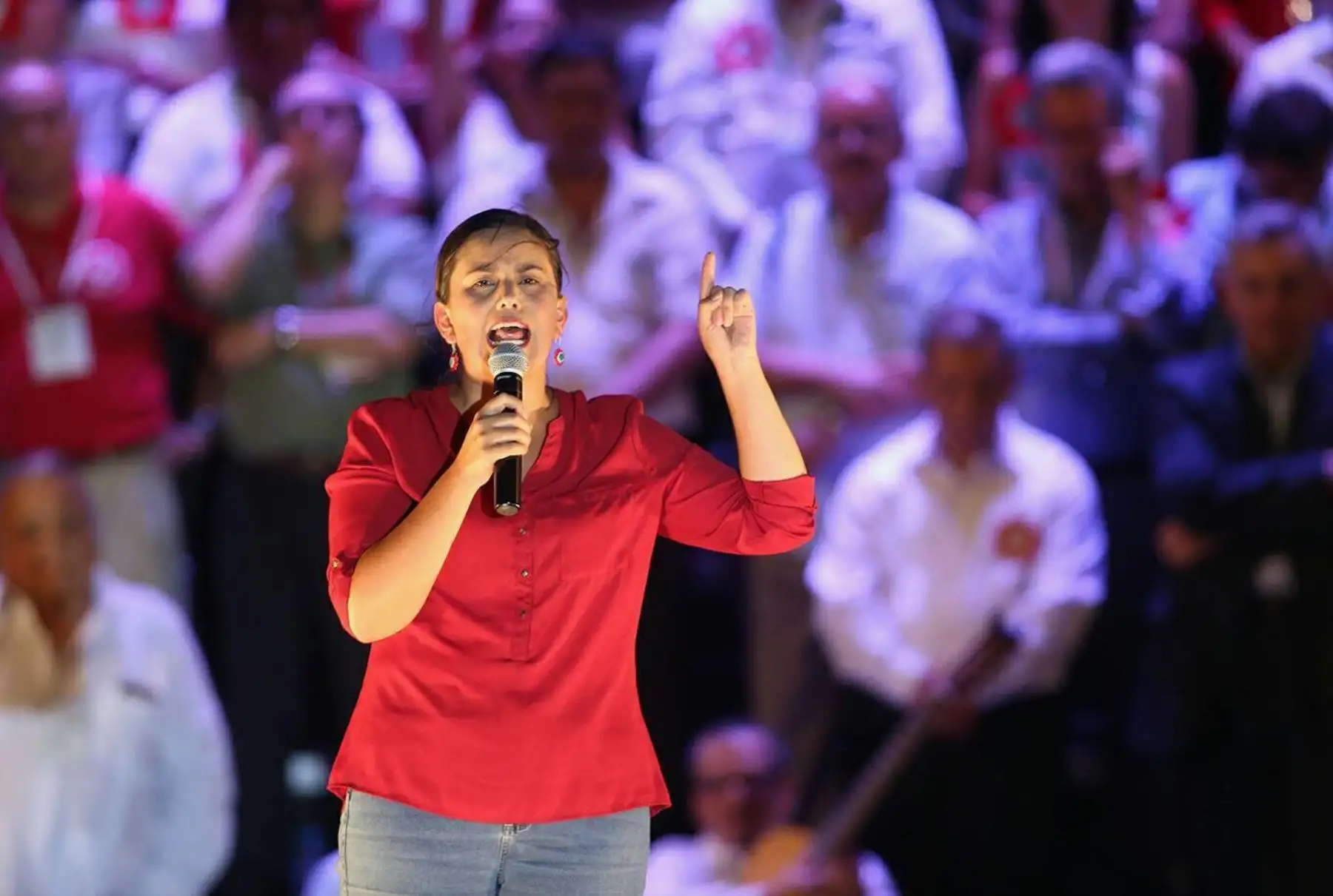 Verónika Mendoza, excandidata a la Presidencia de la República en las elecciones del 2016. Obtuvo más de 2 millones 800 mil votos. Se prepara para participar en los comicios del 2021. ANDINA/ Juan Carlos Guzman
