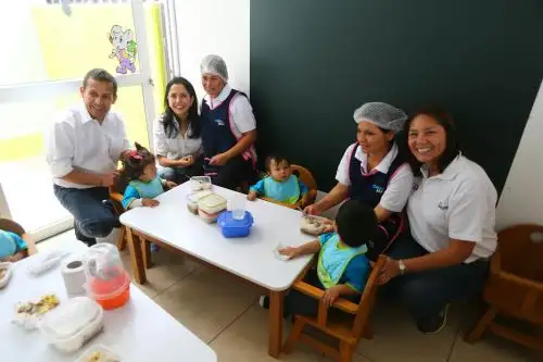 Inauguración del Cuna Más “Pachacútec E5” con participación del presidente Ollanta Humala en Ventanilla. Foto: ANDINA/ Prensa Presidencia