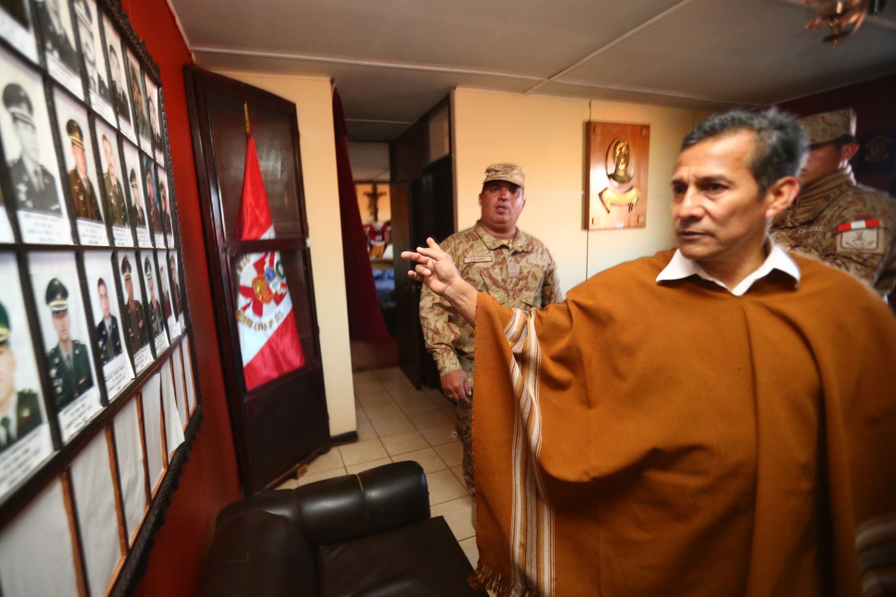 Presidente Ollanta Humala visitó la base militar de Challapalca en la región Tacna. ANDINA/Prensa Presidencia