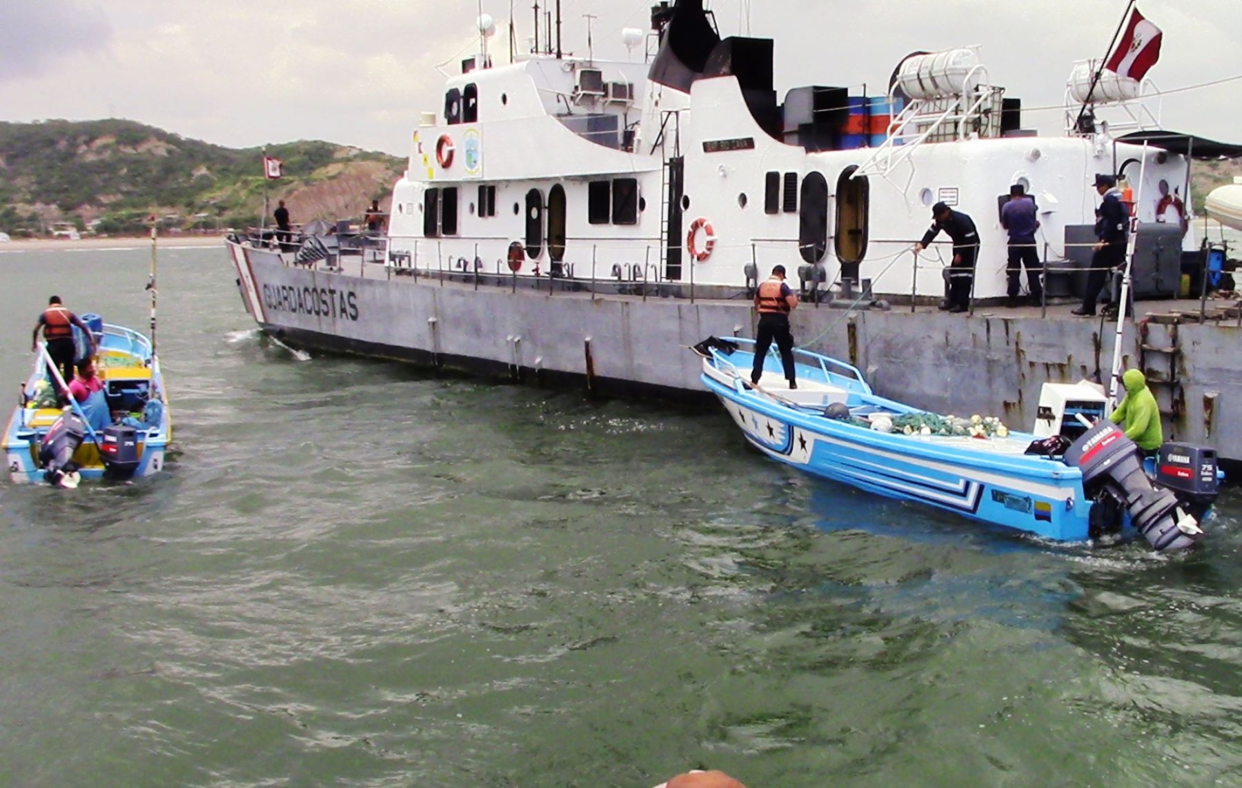 Sentencian a ecuatorianos por navegar ilegalmente en mar de Tumbes. ANDINA/Archivo