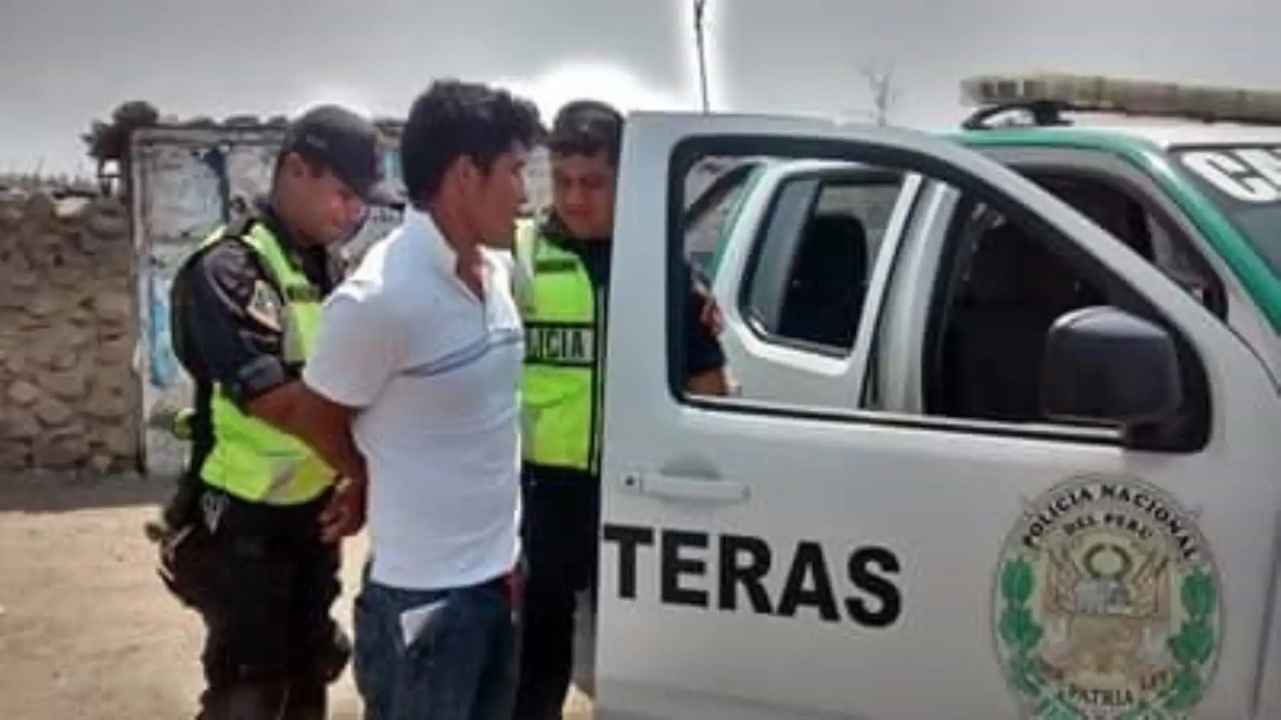 Operativo de la Policía de Carreteras en Virú.
