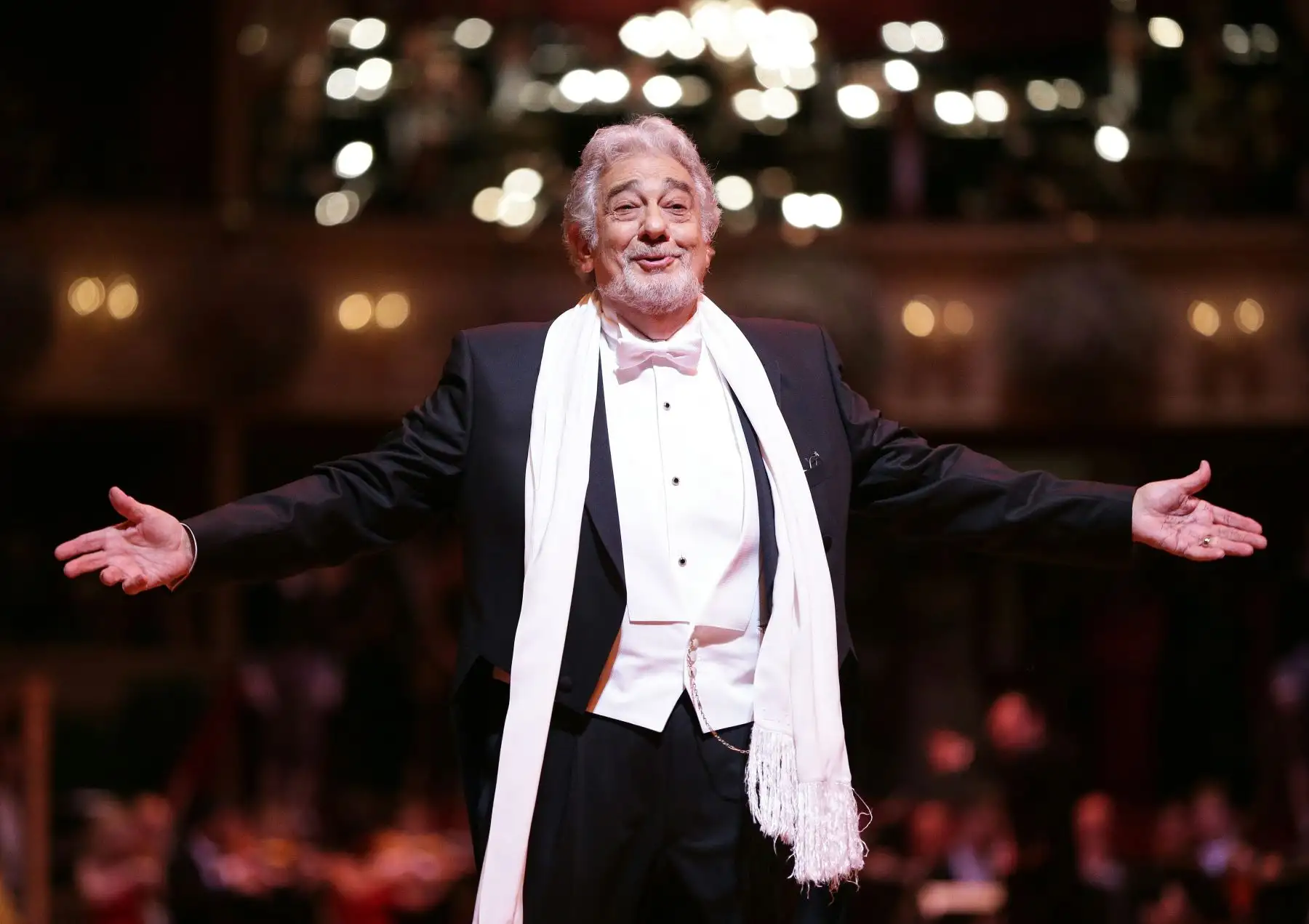 Plácido Domingo se pronunció ante acusaciones de abuso. AFP