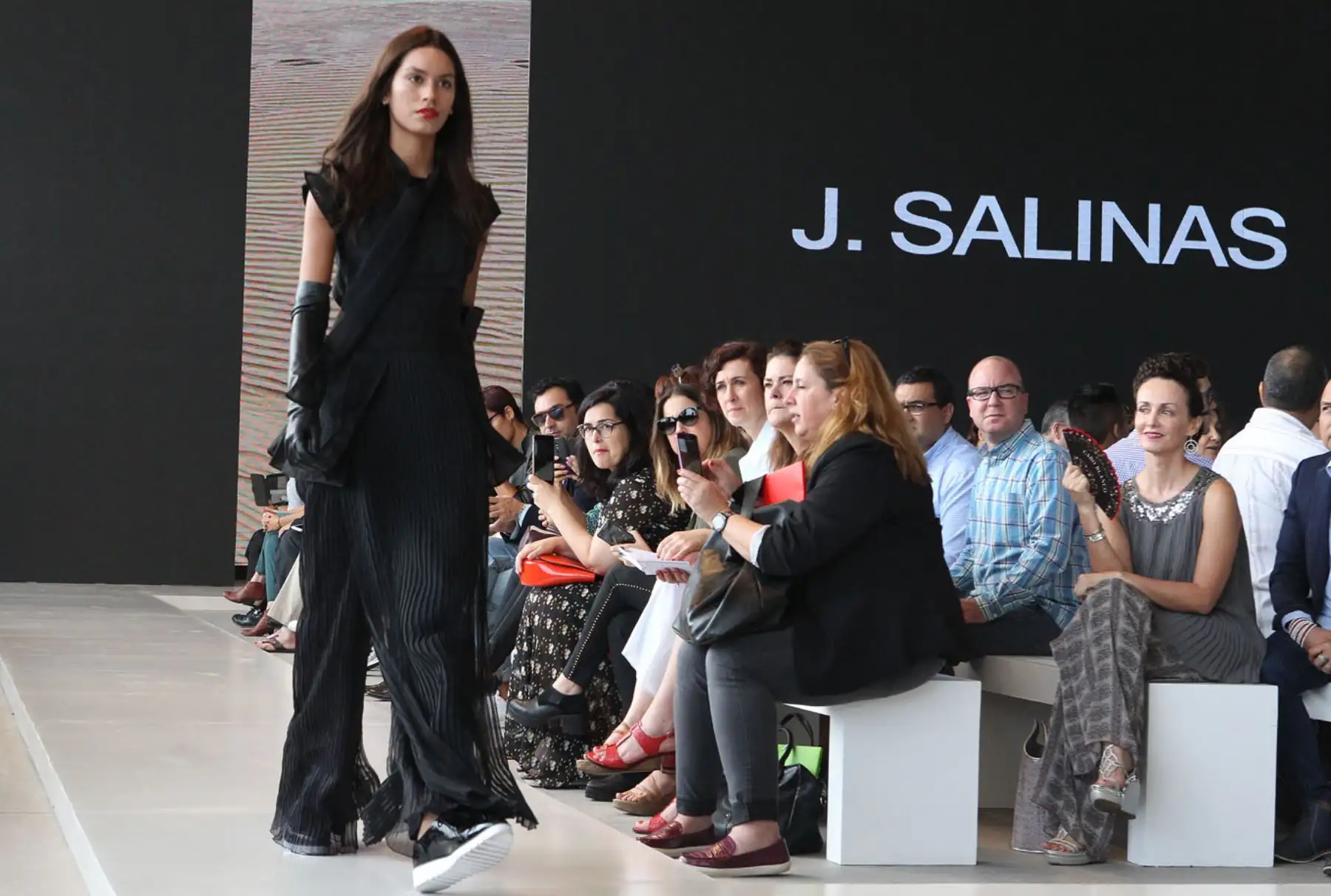LIMA,PERÚ-ABRIL 19.Ministra Magaly Silva,inaugura Peru-Moda 2016.Foto:ANDINA/Héctor Vinces.